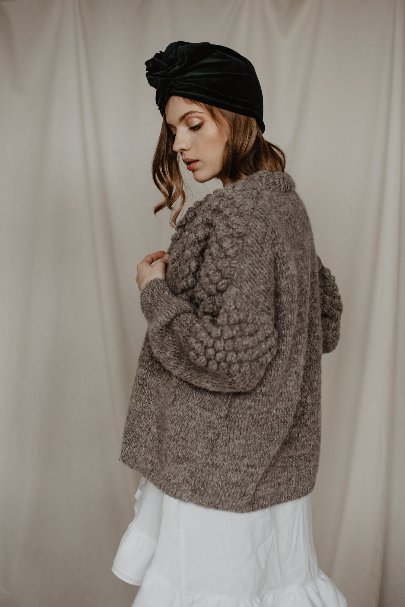 Turban No.1 Velvet Black Diamond