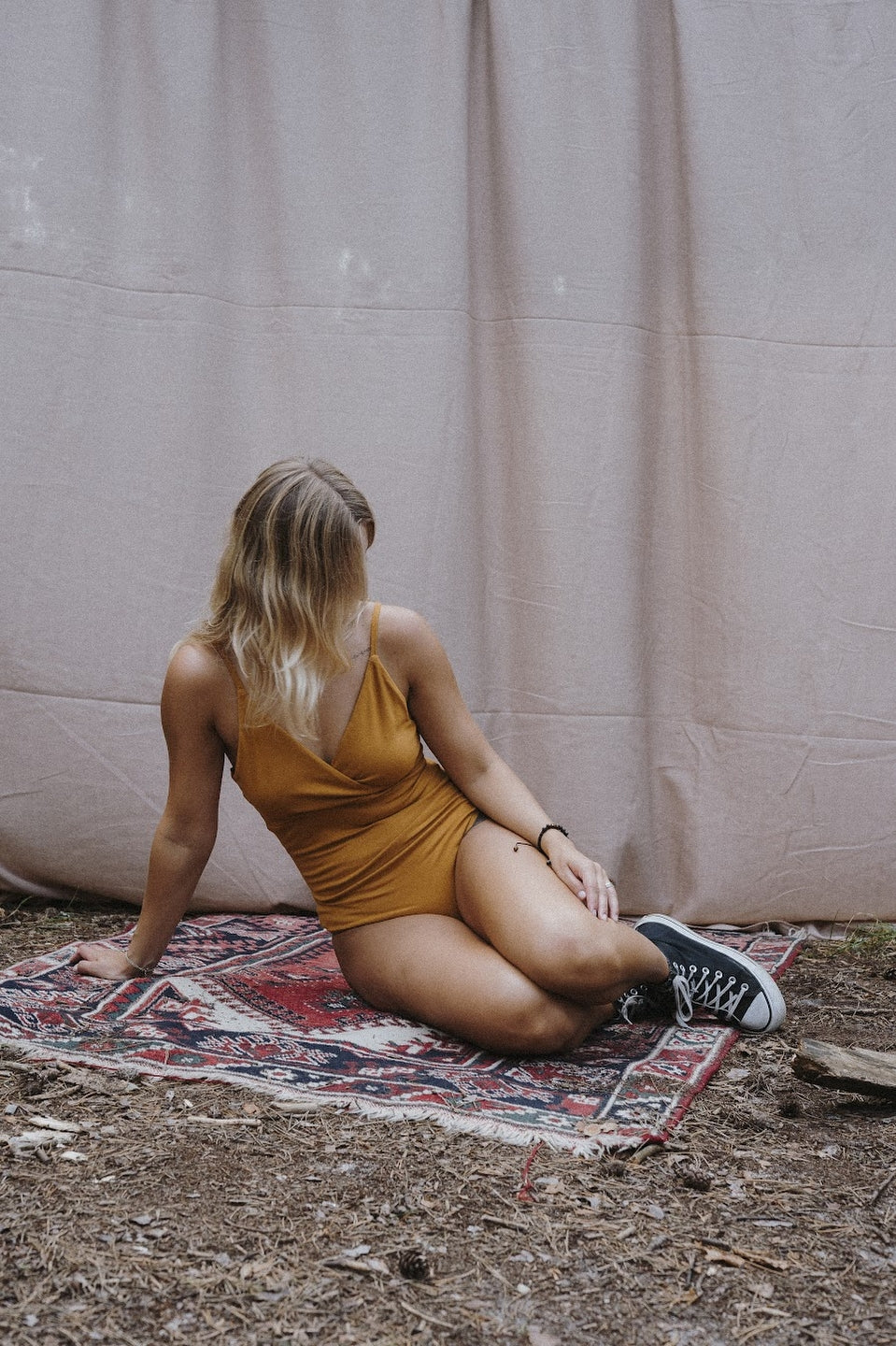 Camisole Body Organic Ochre