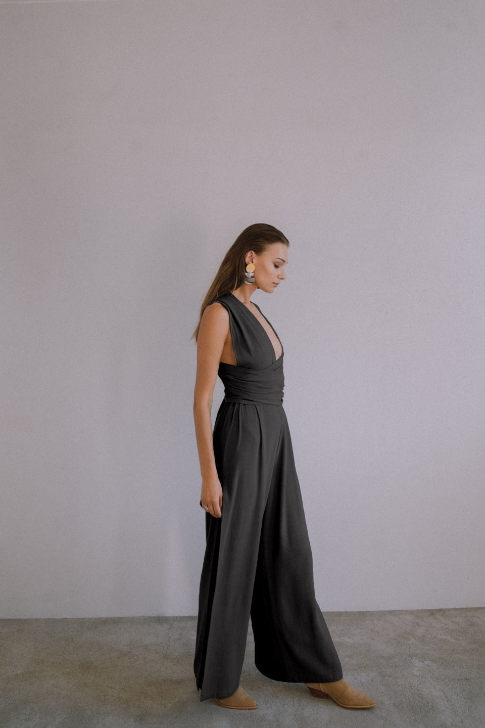 OD RĘKI Kombinezon Jasmine Black