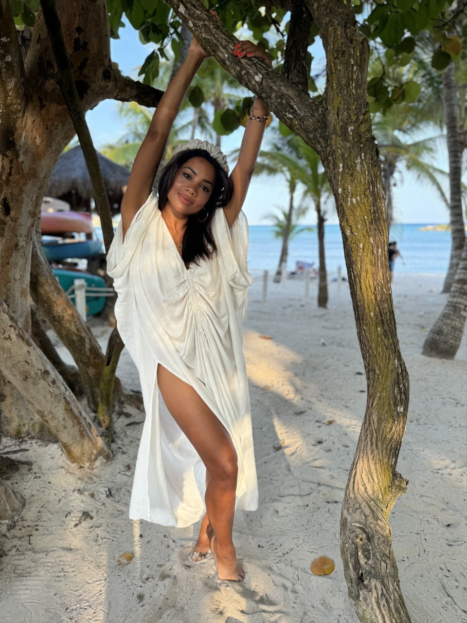 Kaftan La Divina White