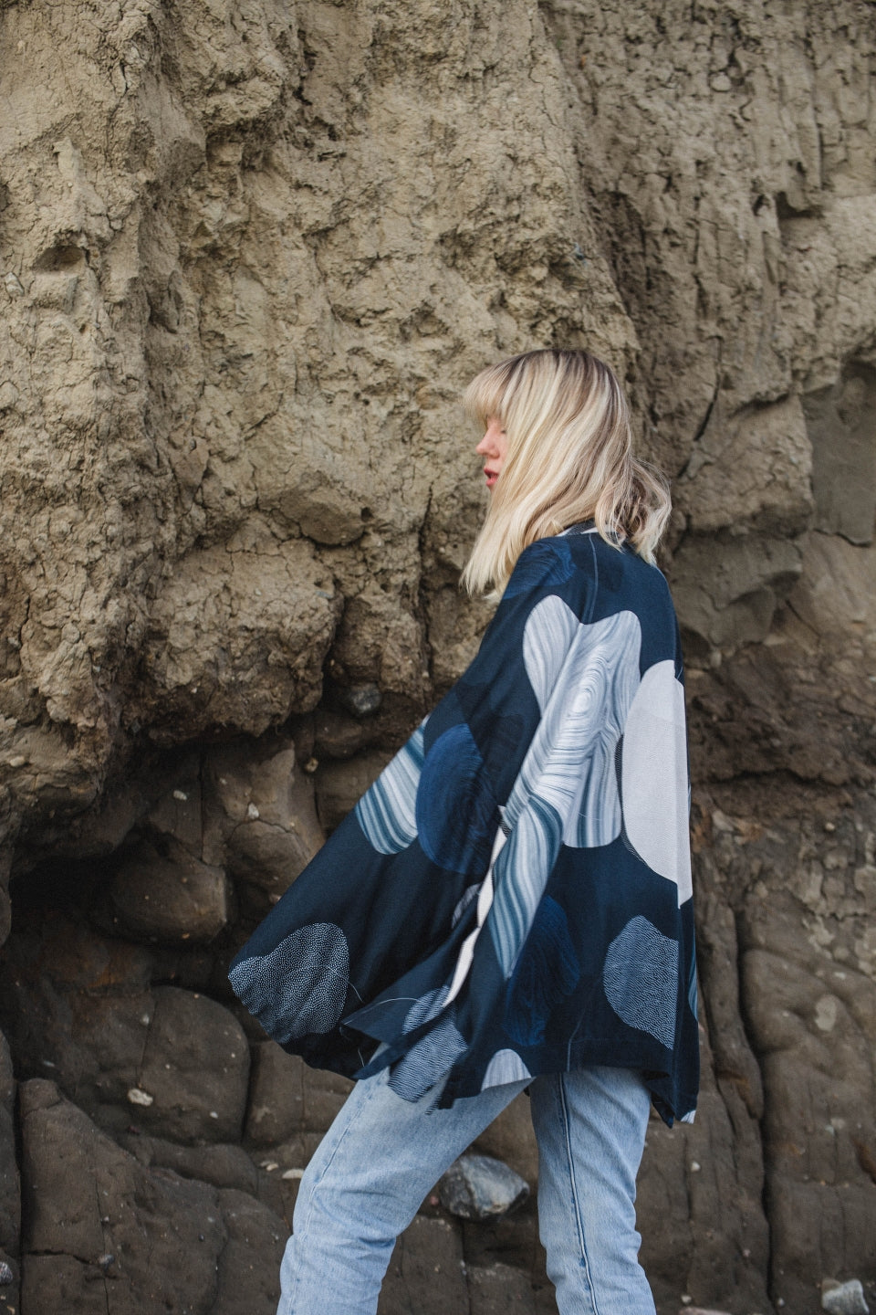 Furisode Short Kimono Strength All Over