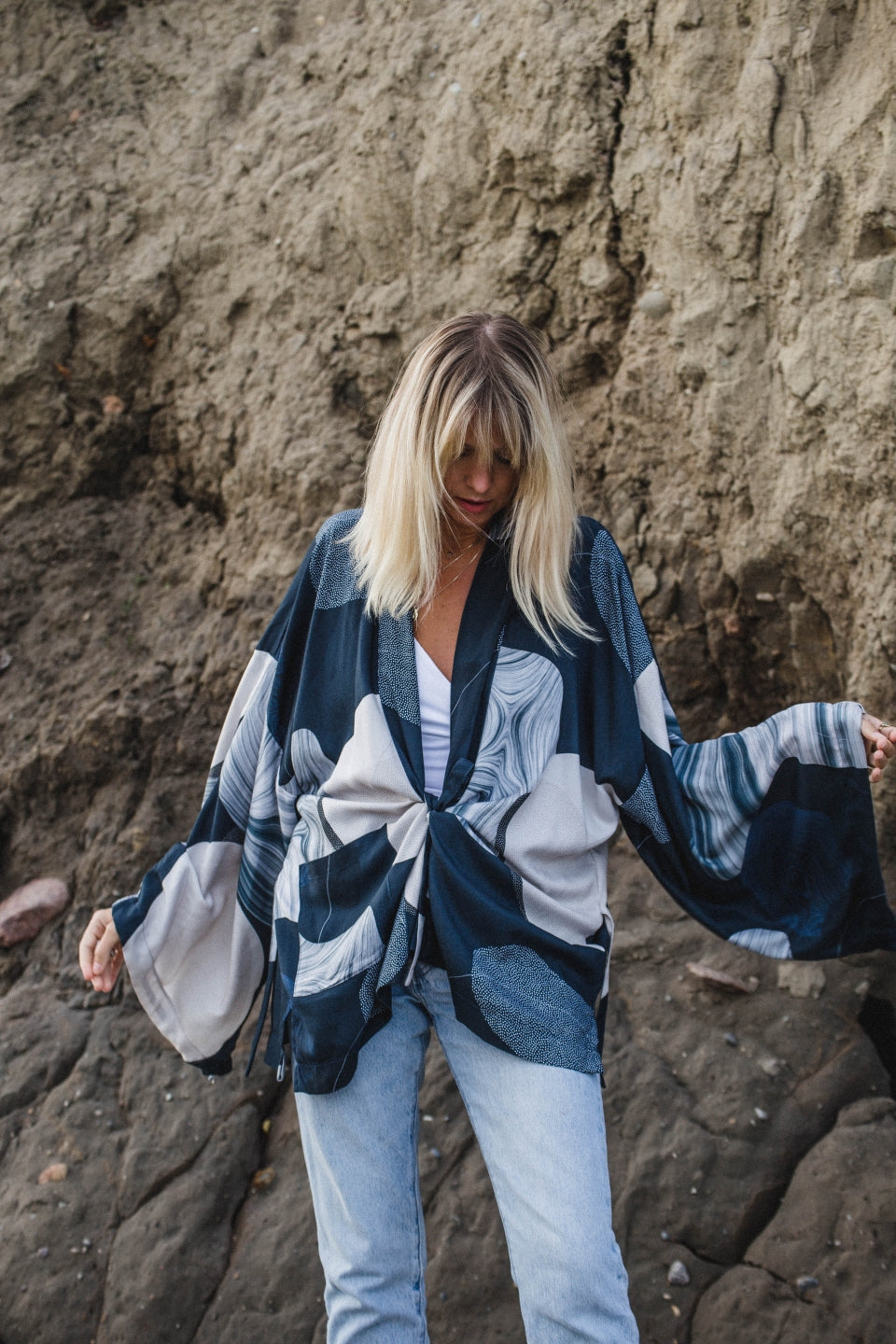 Furisode Short Kimono Strength All Over