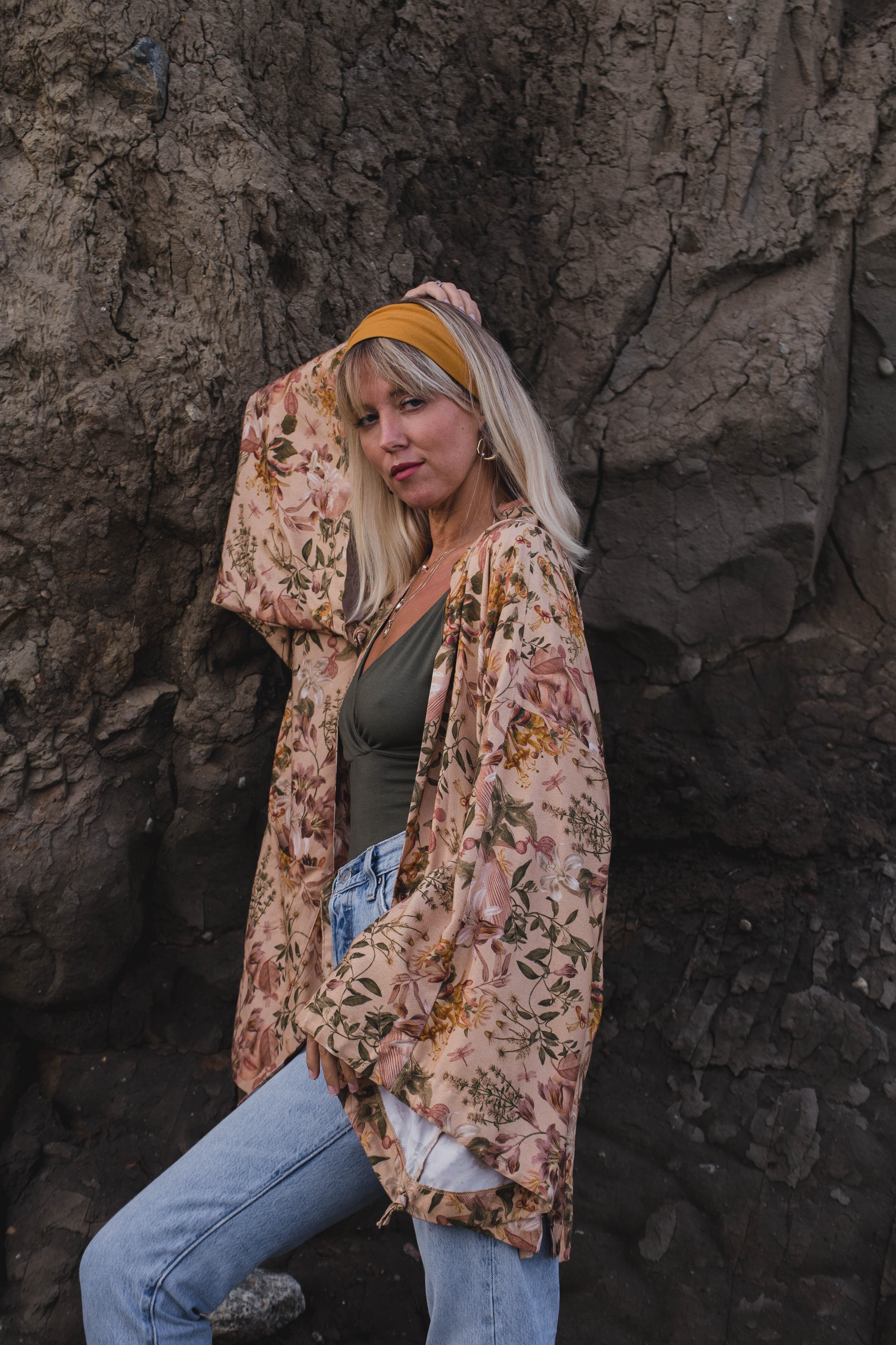 Classic Headband Maxi Organic Ochre