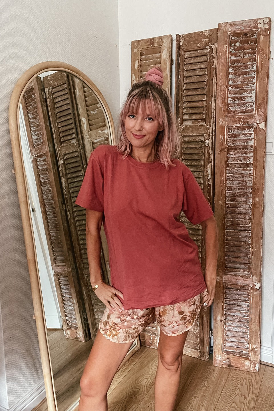 Oversize T-shirt Organic Cedar Creek Woman