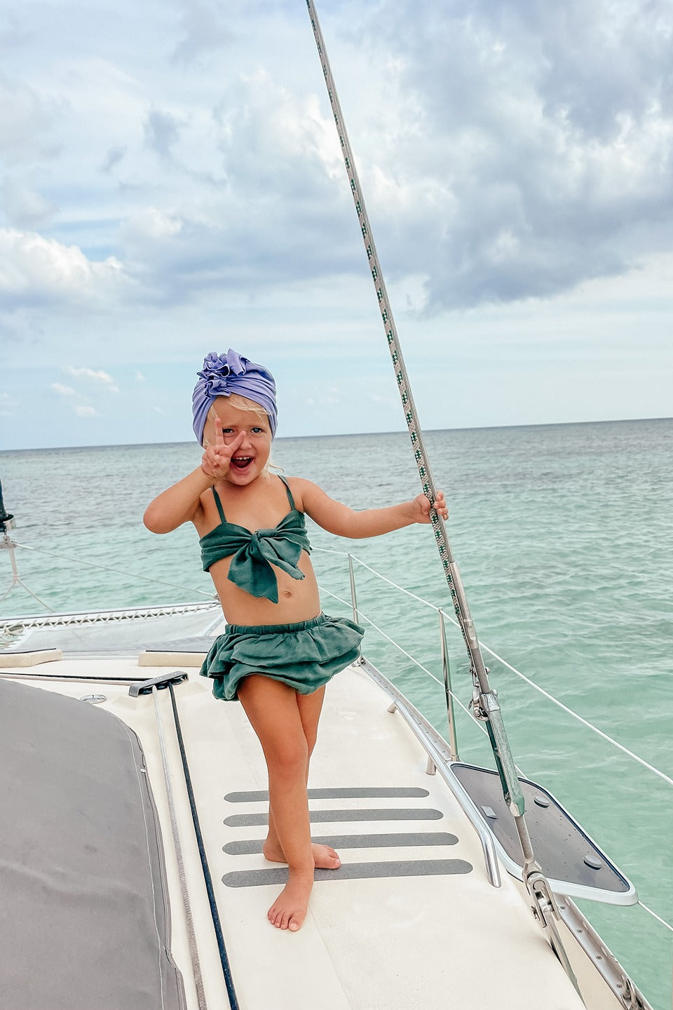 Top Beso Linen Kids