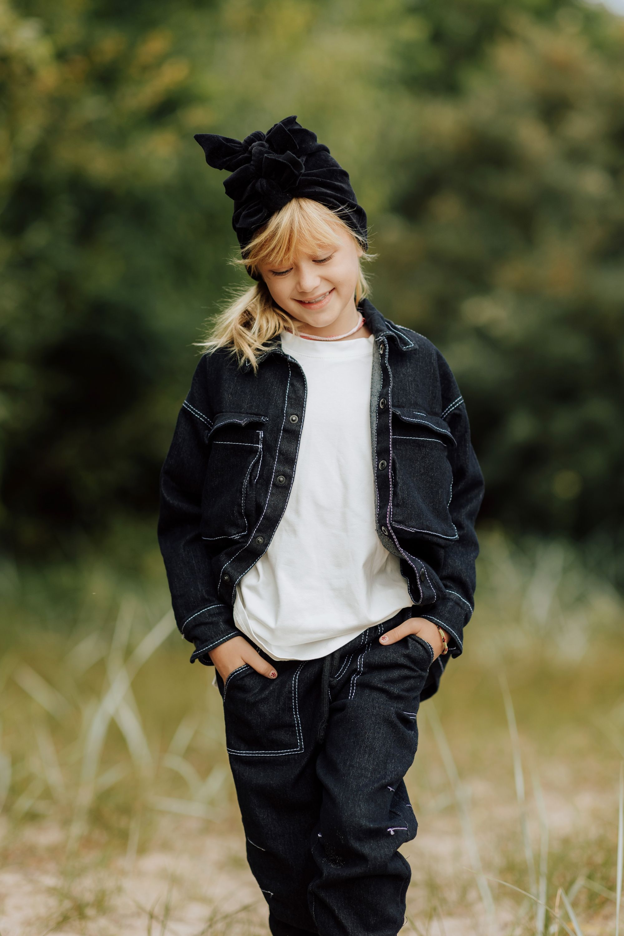 Turban No.3 Velvet Black Diamond