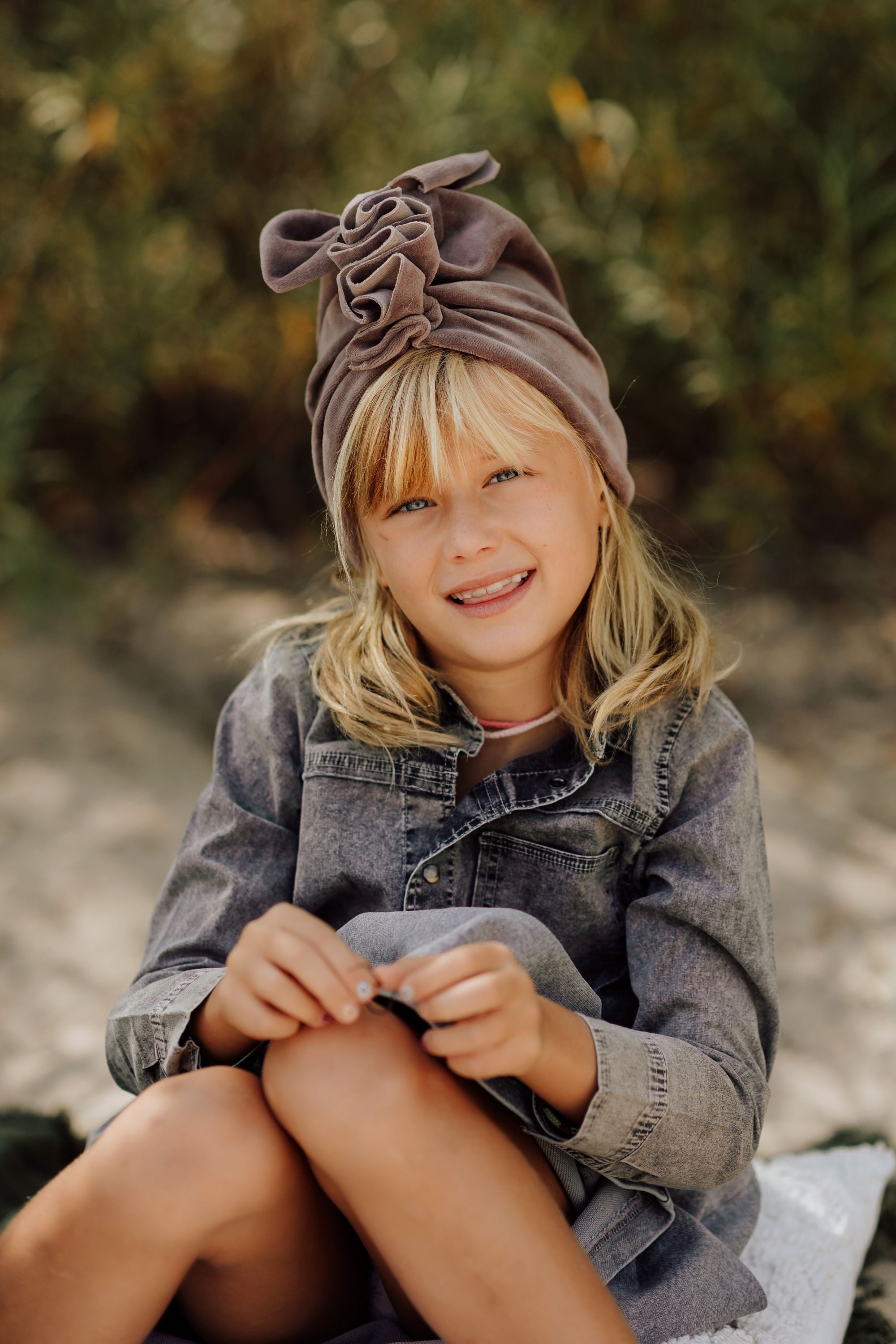 Turban No.1 Velvet Divine Beige