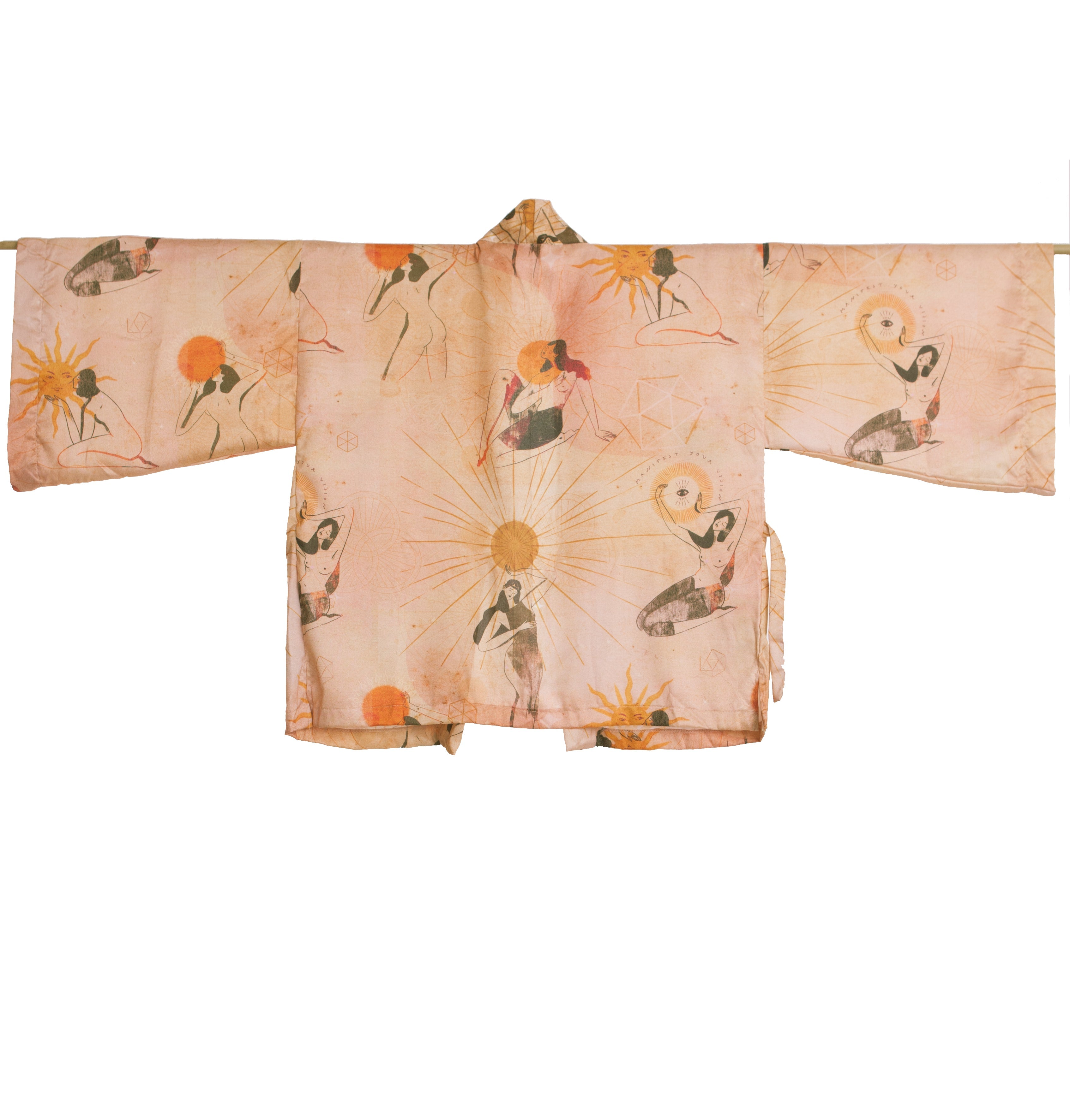 OD RĘKI Furisode Short Kimono Manifest Your Vision