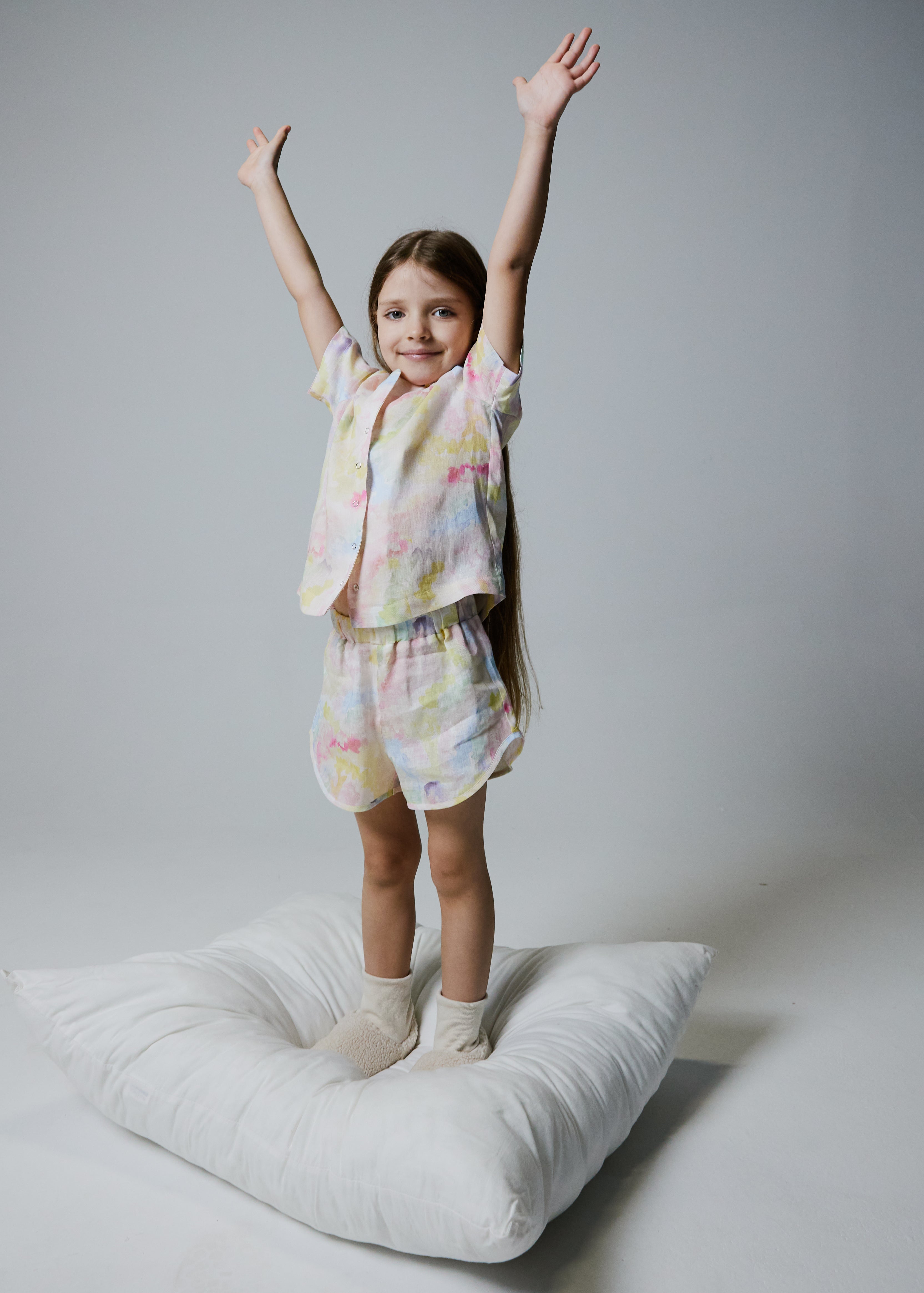 Piżama lniana Amor Puro