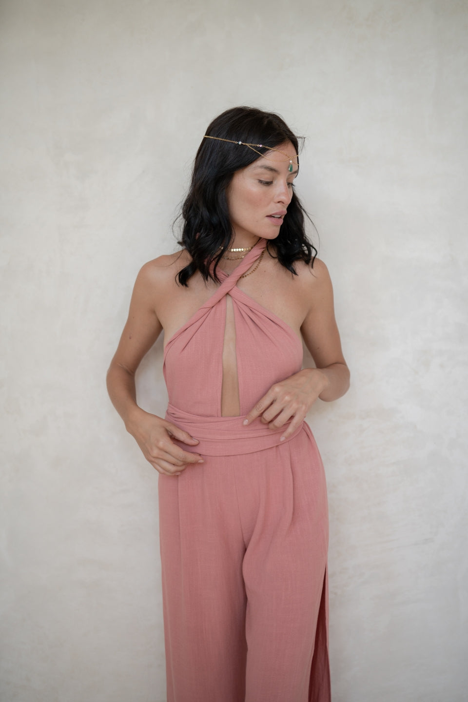 OD RĘKI Kombinezon Jasmine Terra Cotta