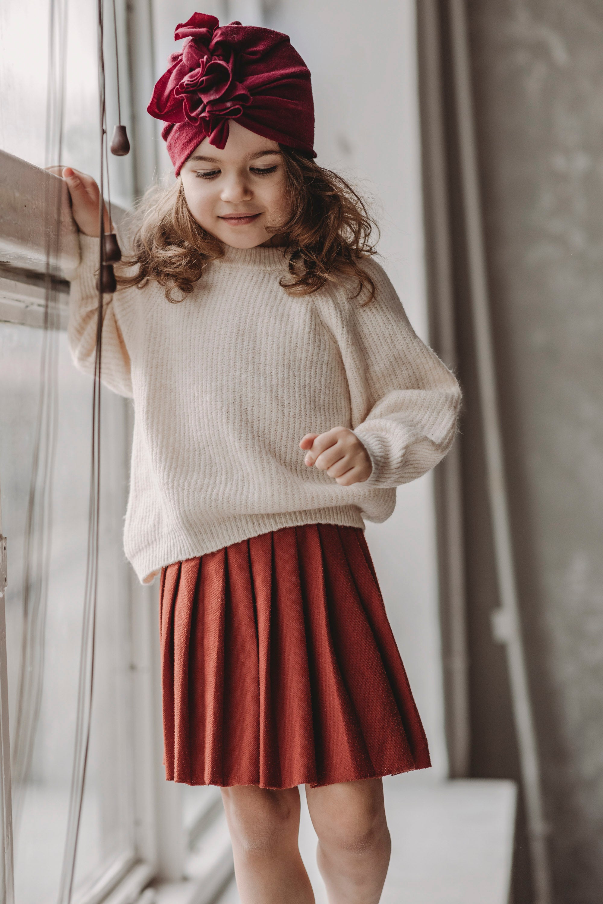 Turban Merino Cherry
