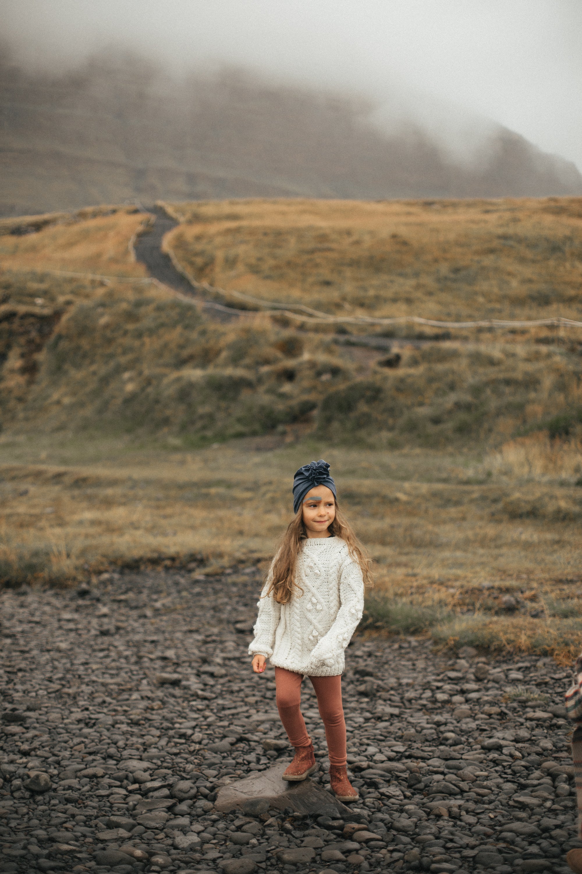 Turban Merino Denim
