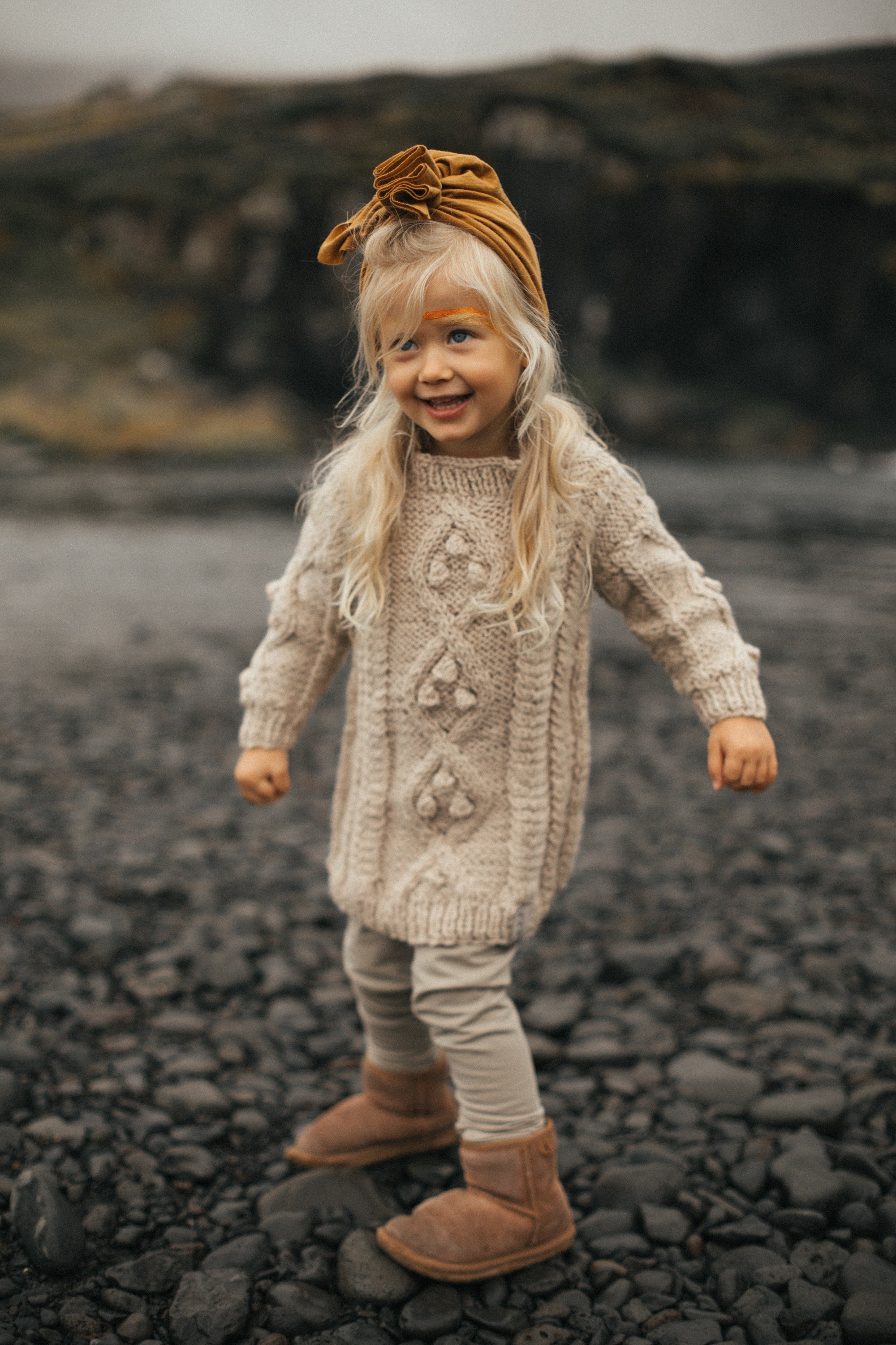 Turban Merino Ochre