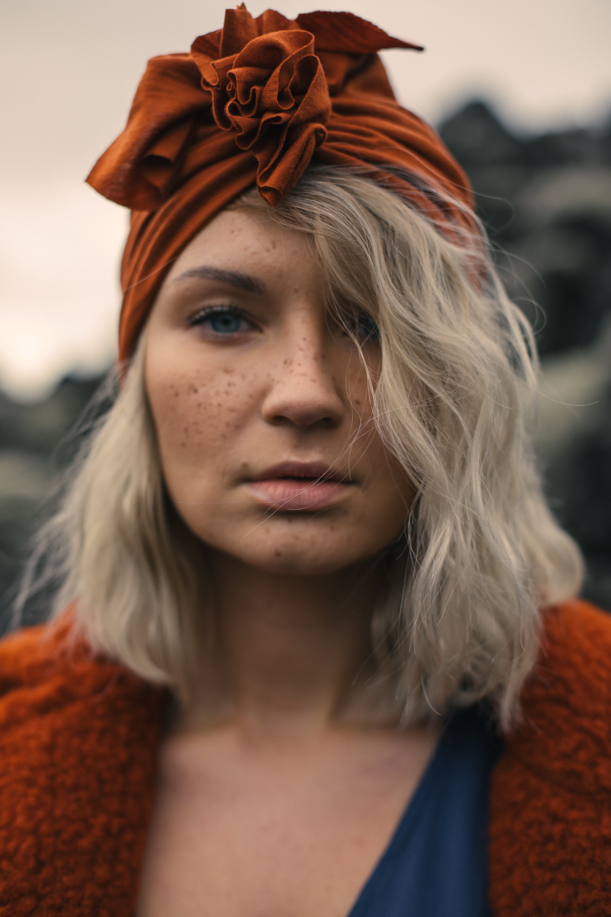 Turban Merino Paprika