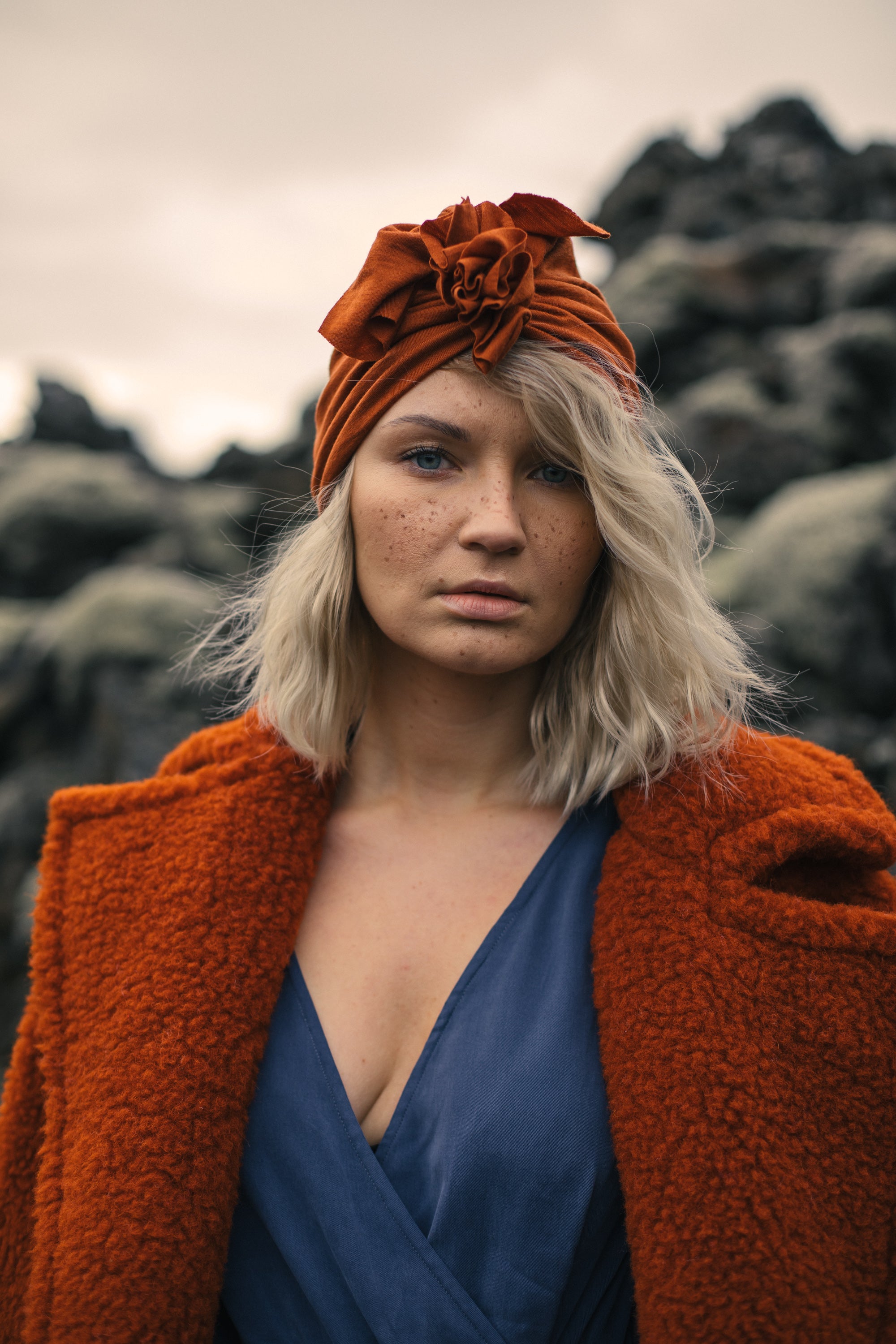 Turban Merino Paprika