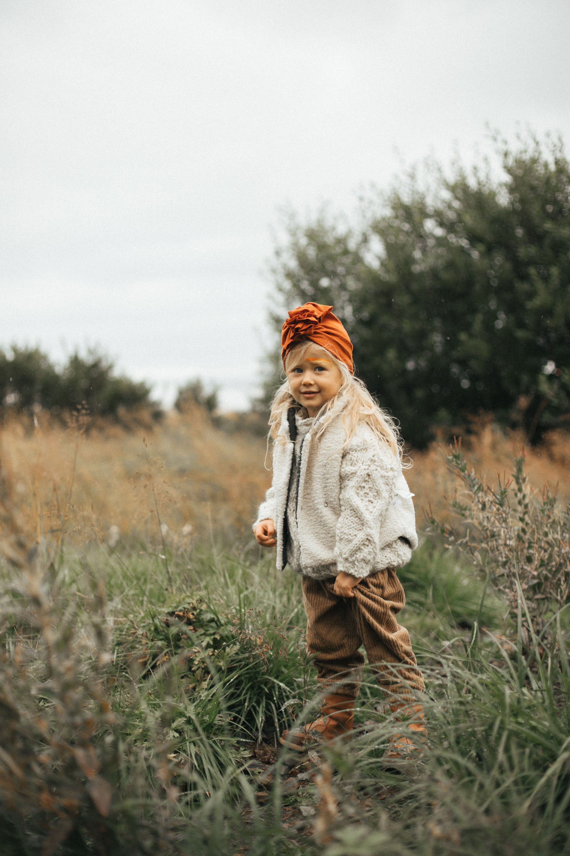 Turban Merino Paprika