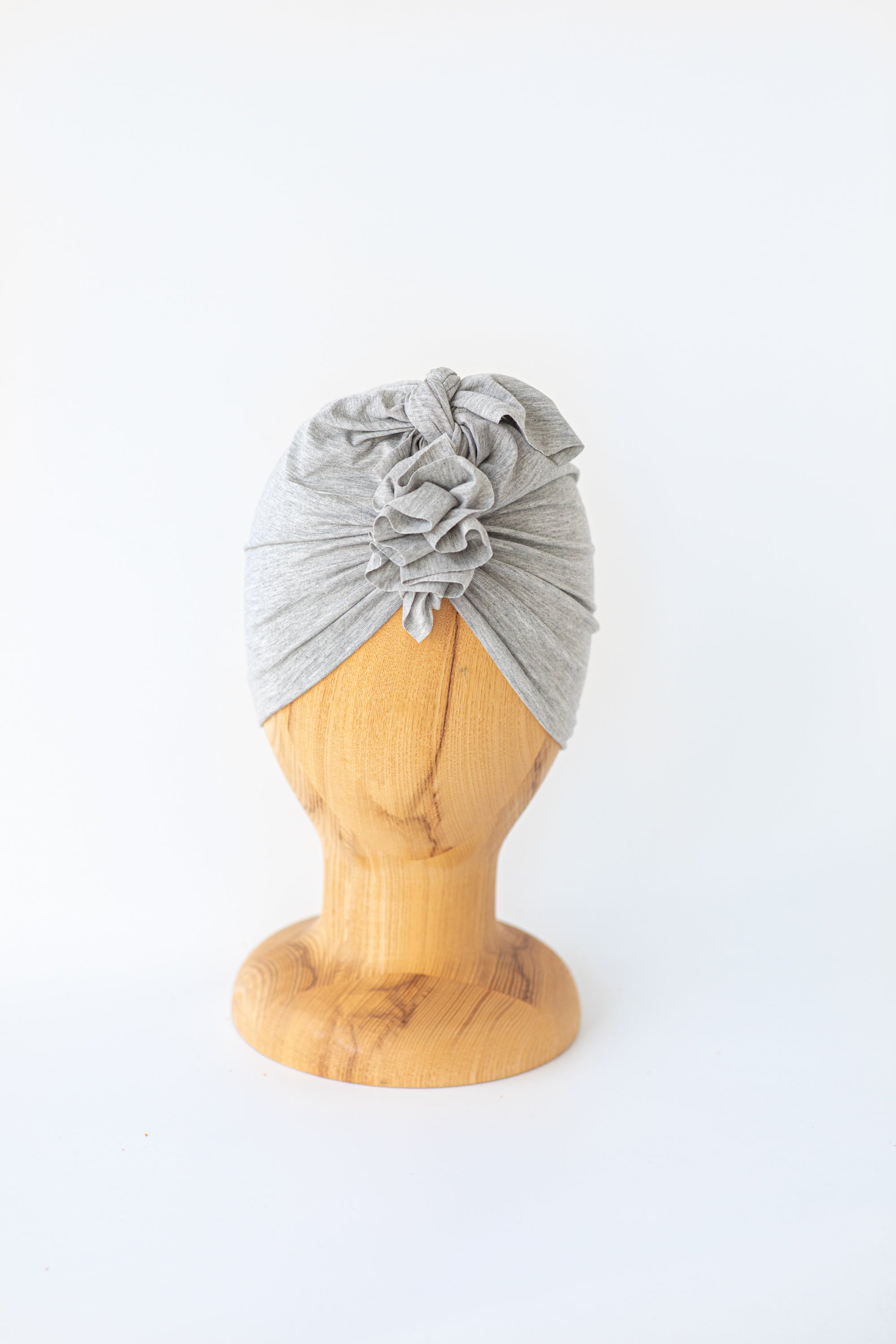 Turban No.1 Bamboo Light Melange Grey