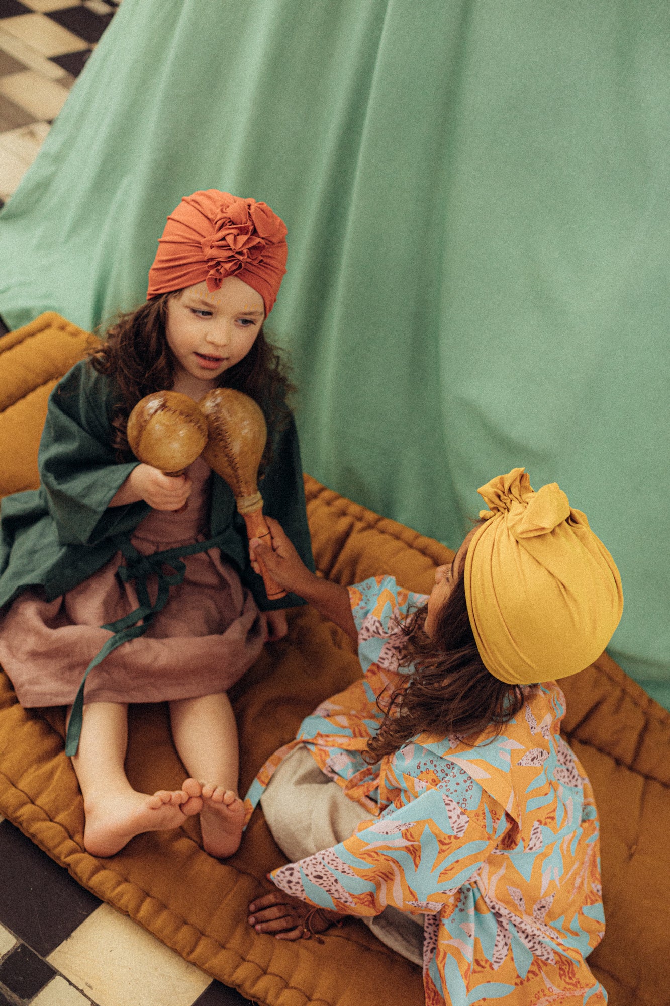 Turban No.1 Bamboo Light Ochre