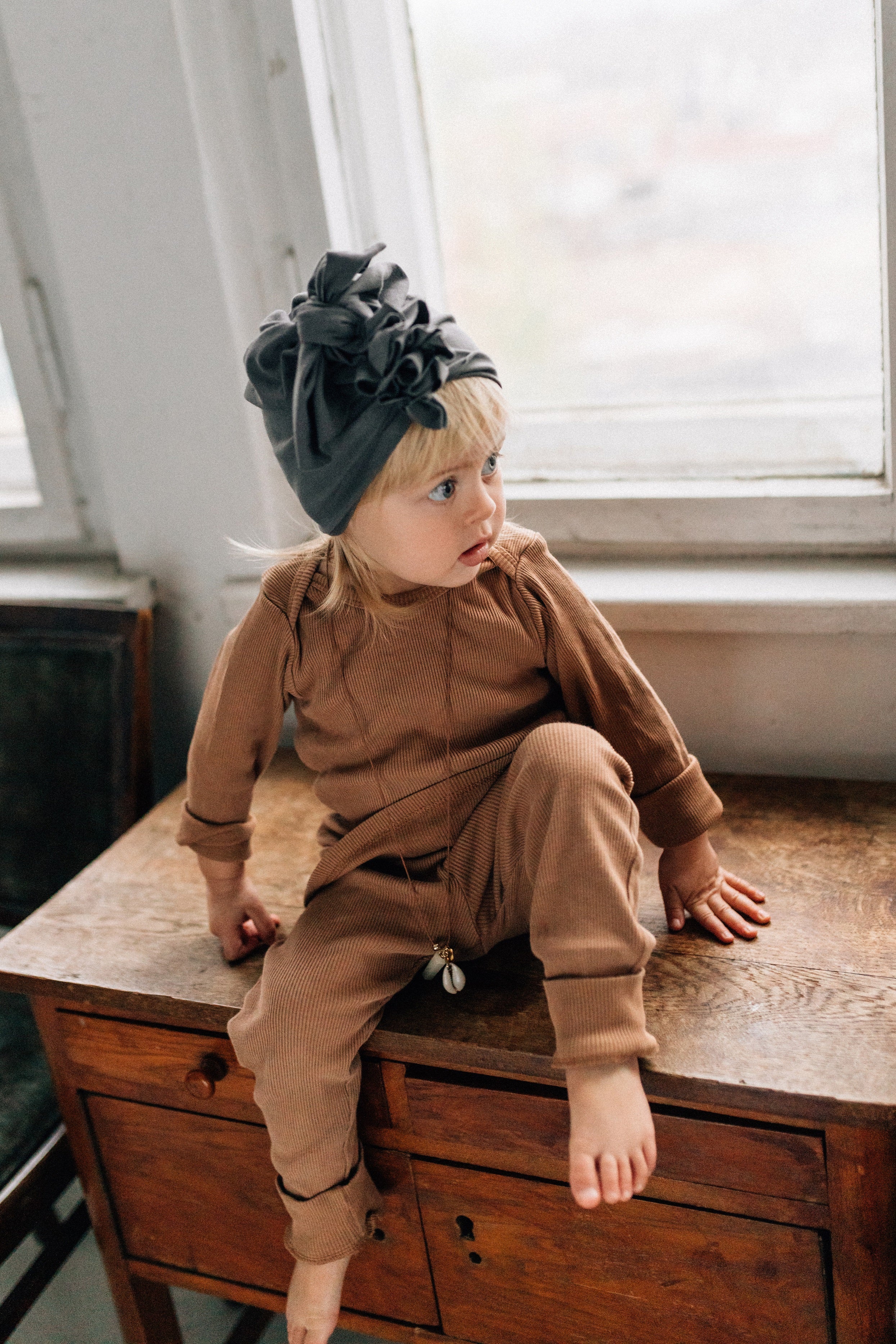 Turban No.1 Organic Grey