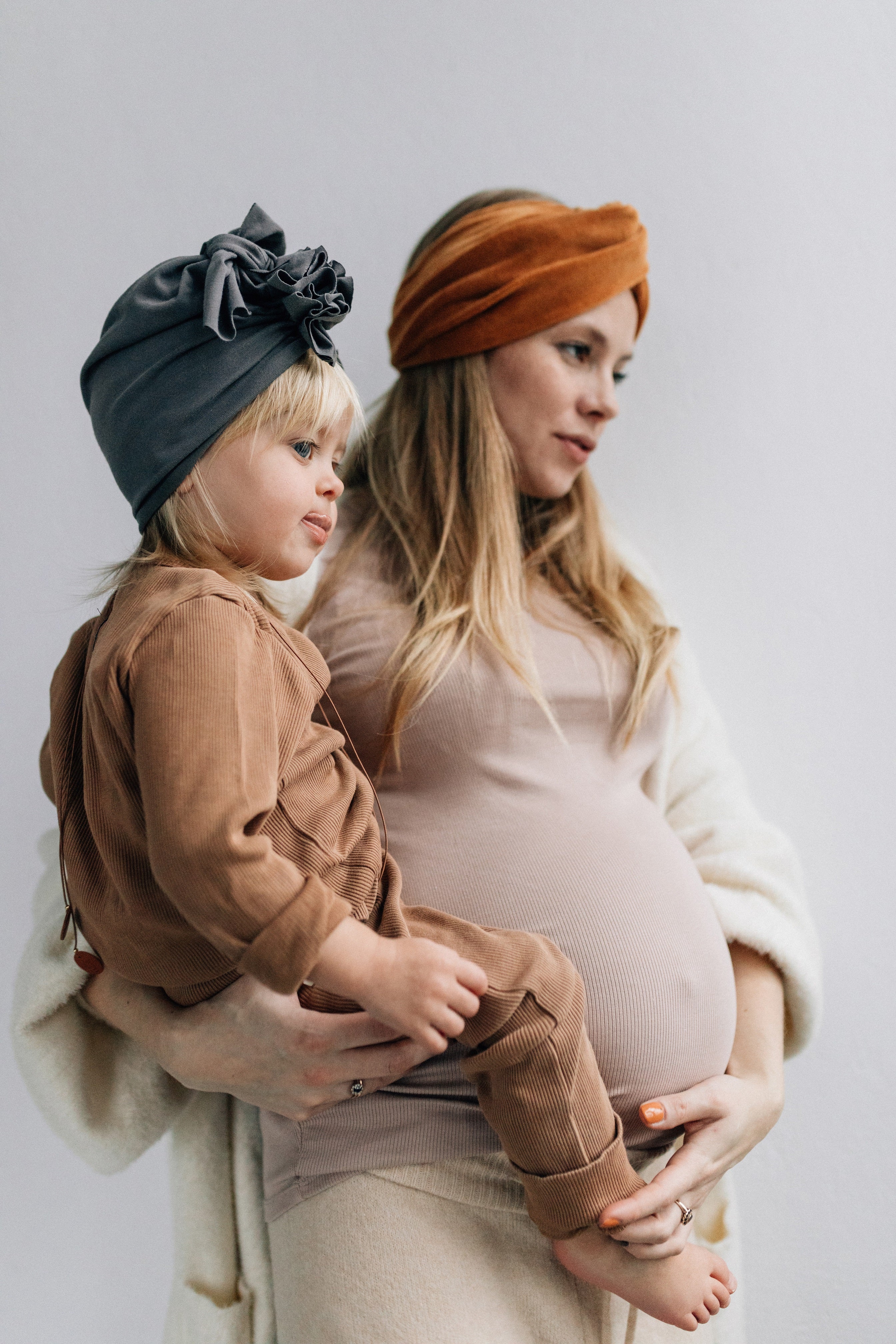 Turban No.1 Organic Grey