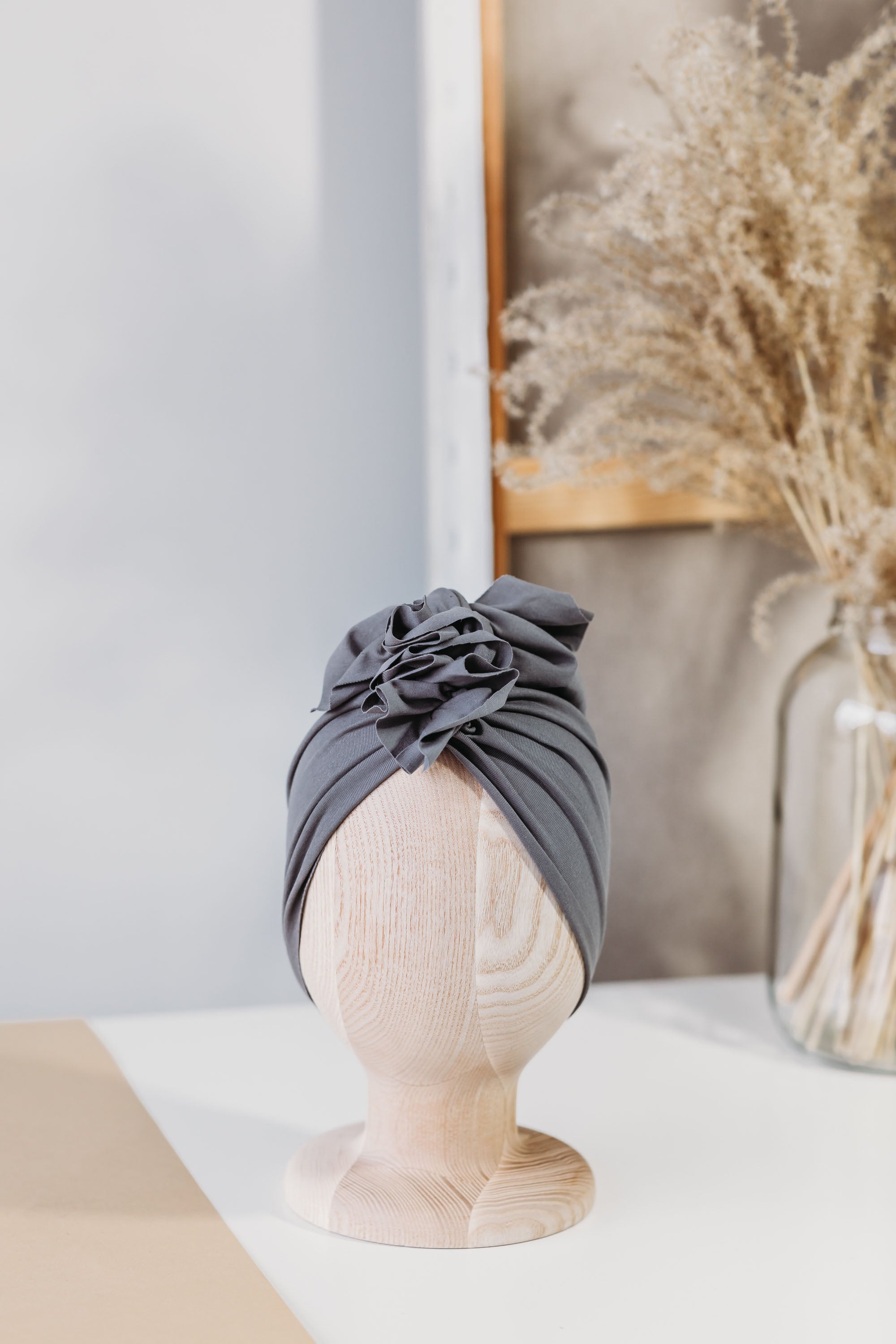 Turban No.1 Organic Grey