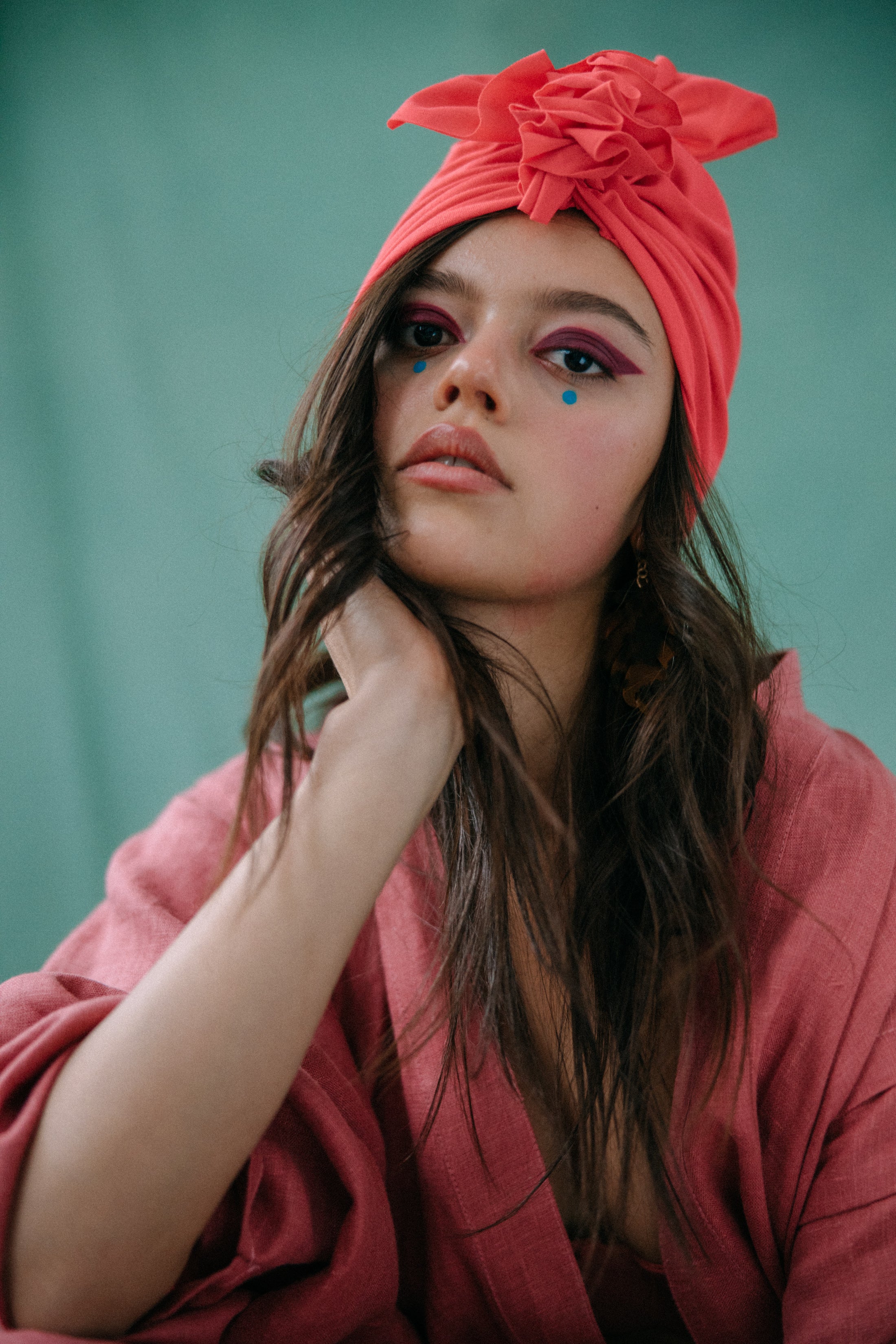 Turban No.1 Organic Living Coral