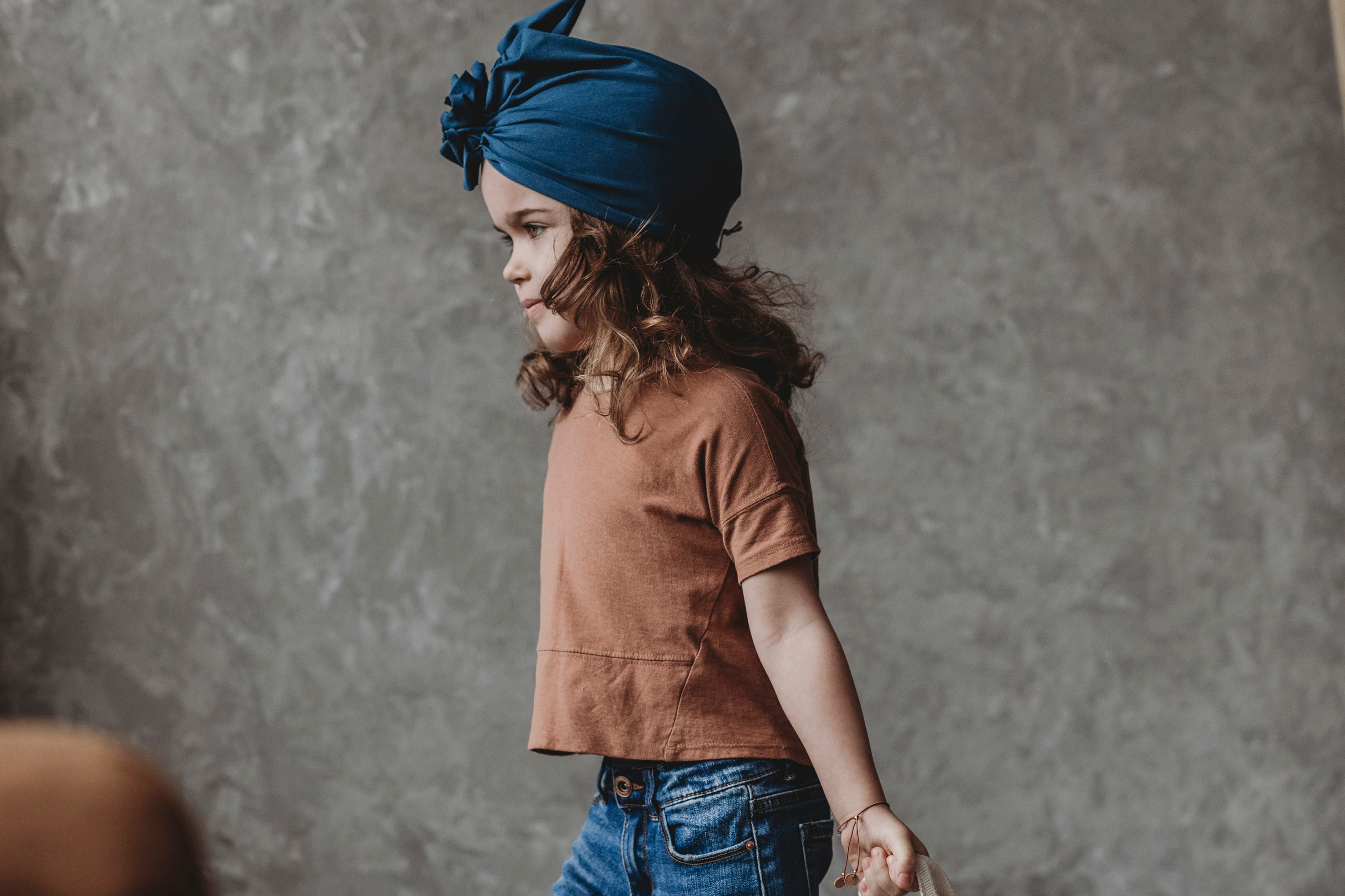 Turban No.1 Organic Navy