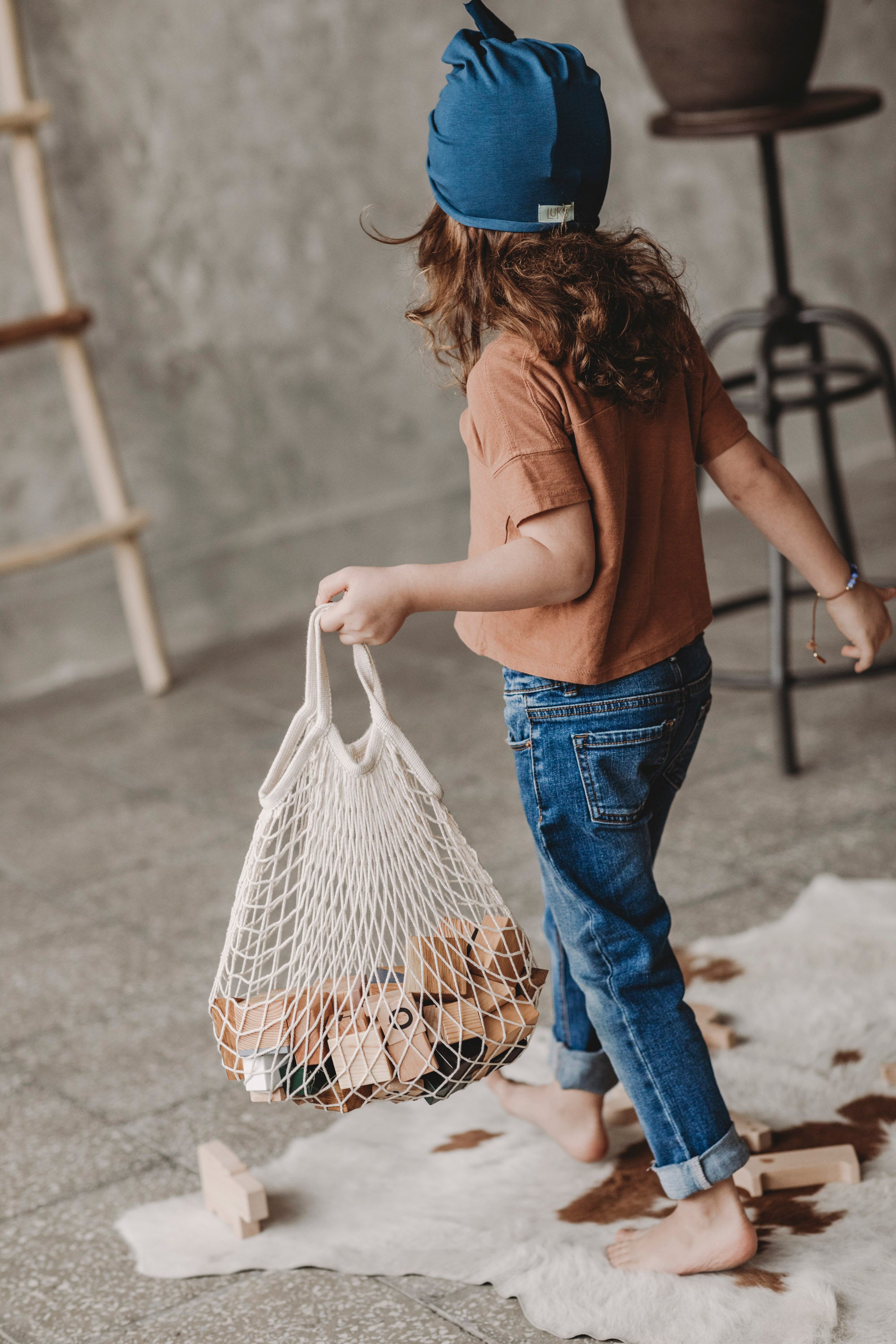 Turban No.1 Organic Navy
