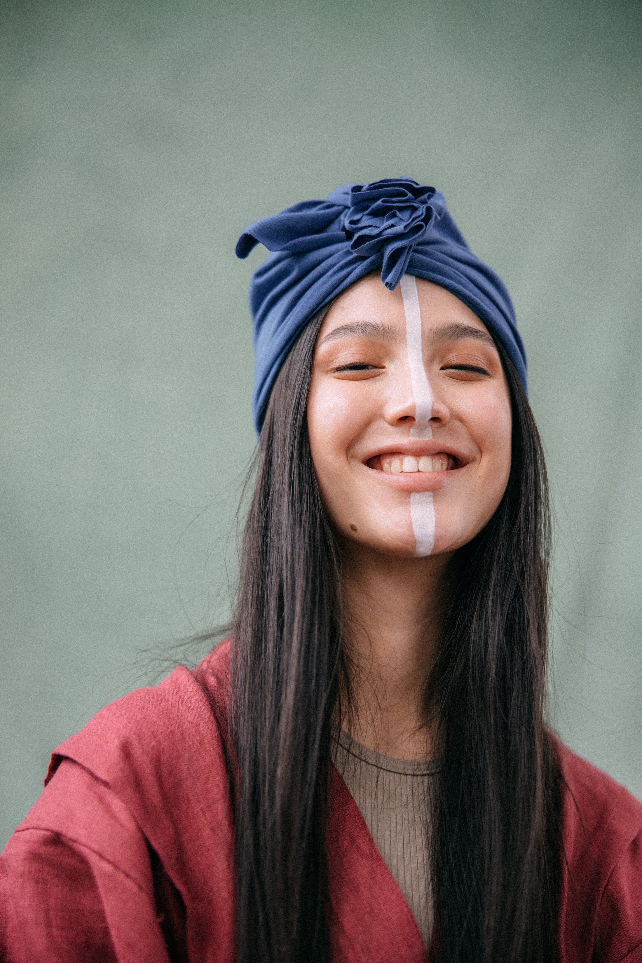 Turban No.1 Organic Steel Blue