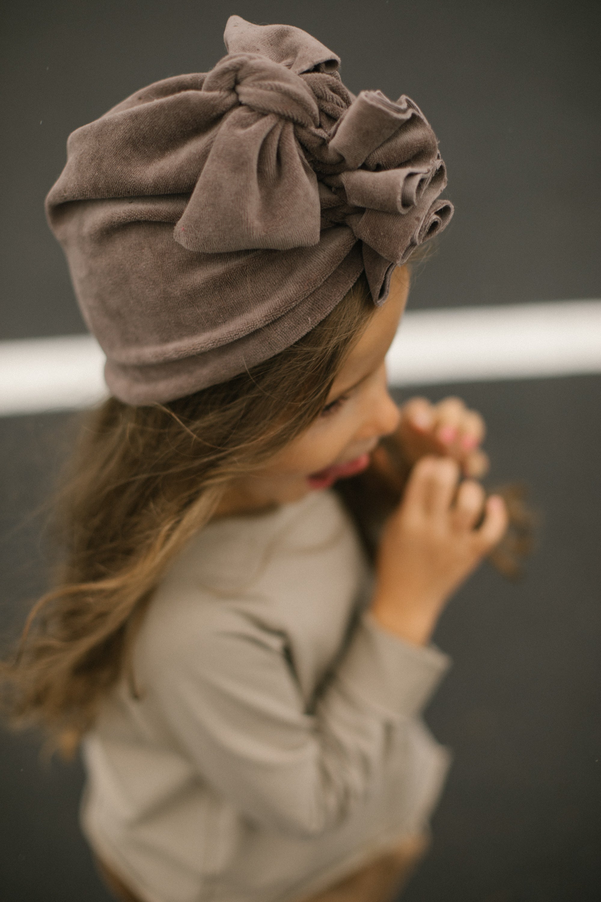 Turban No.1 Velvet Divine Beige