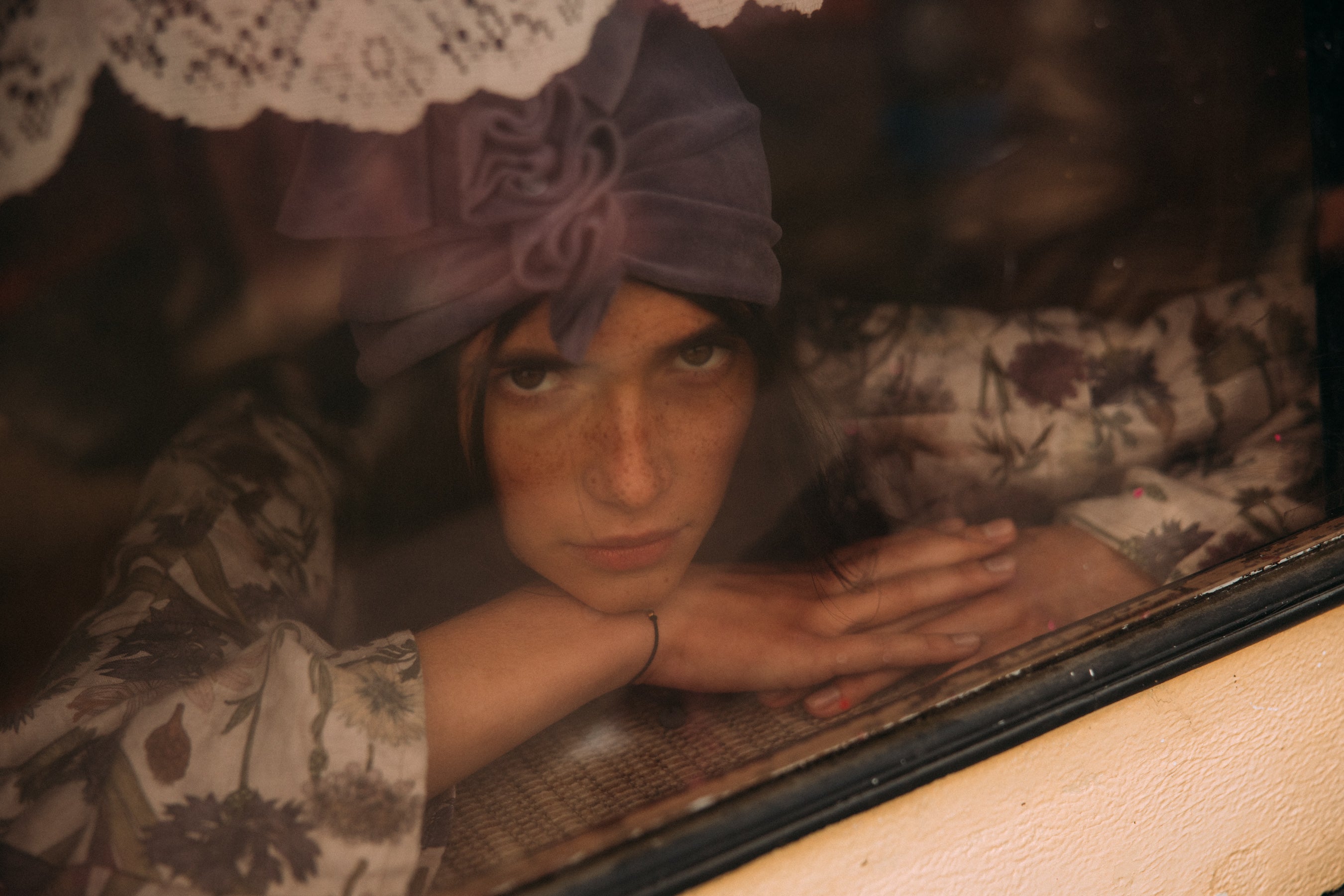 Turban No.1 Velvet Dusty Purple