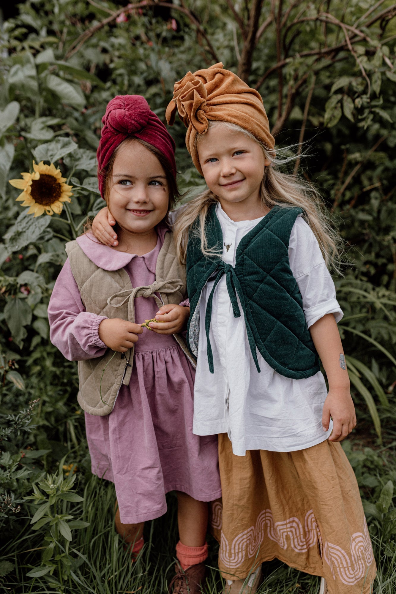 Turban No.1 Velvet Golden Ochre