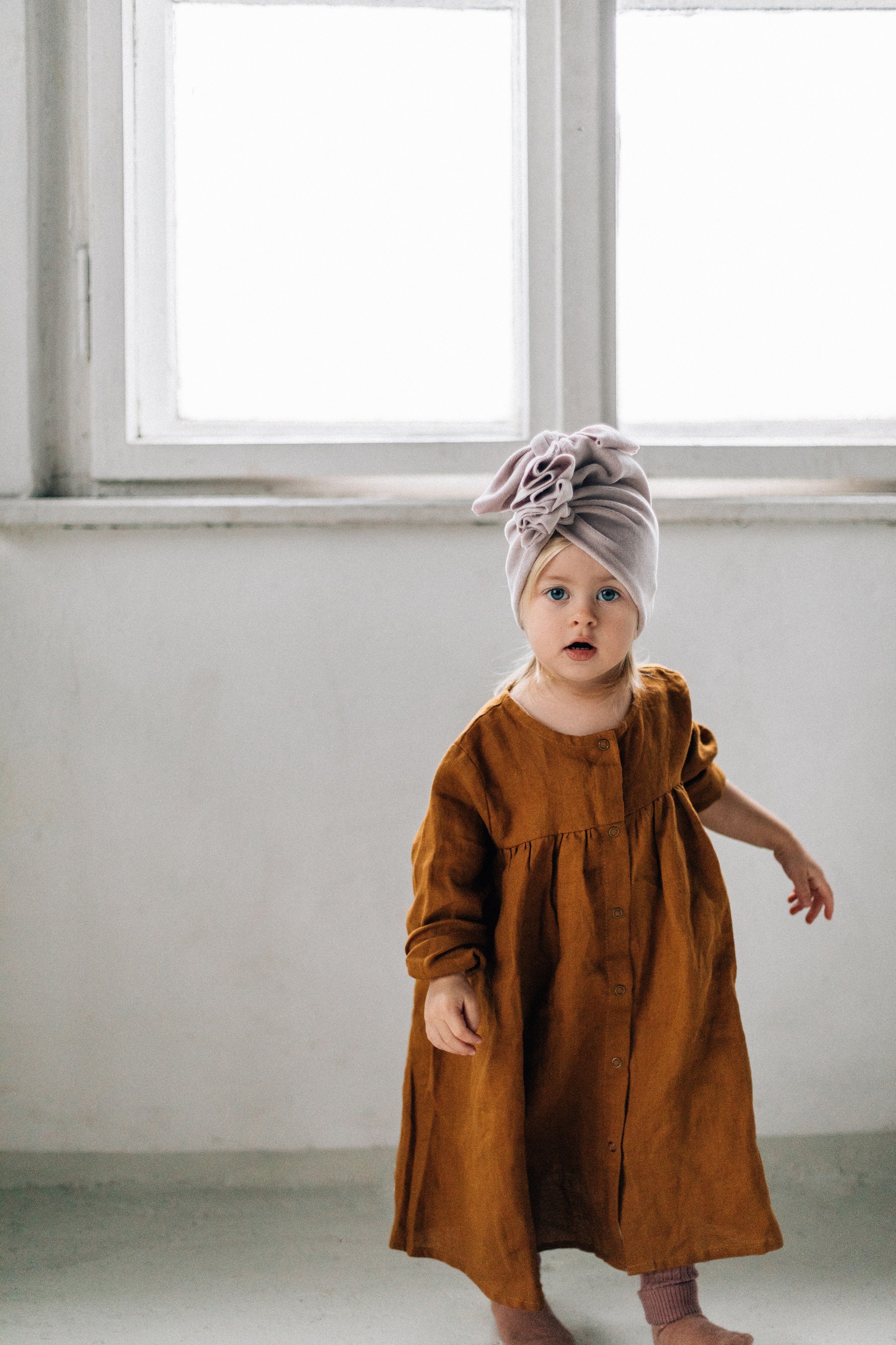 Turban No.1 Velvet Old Pink