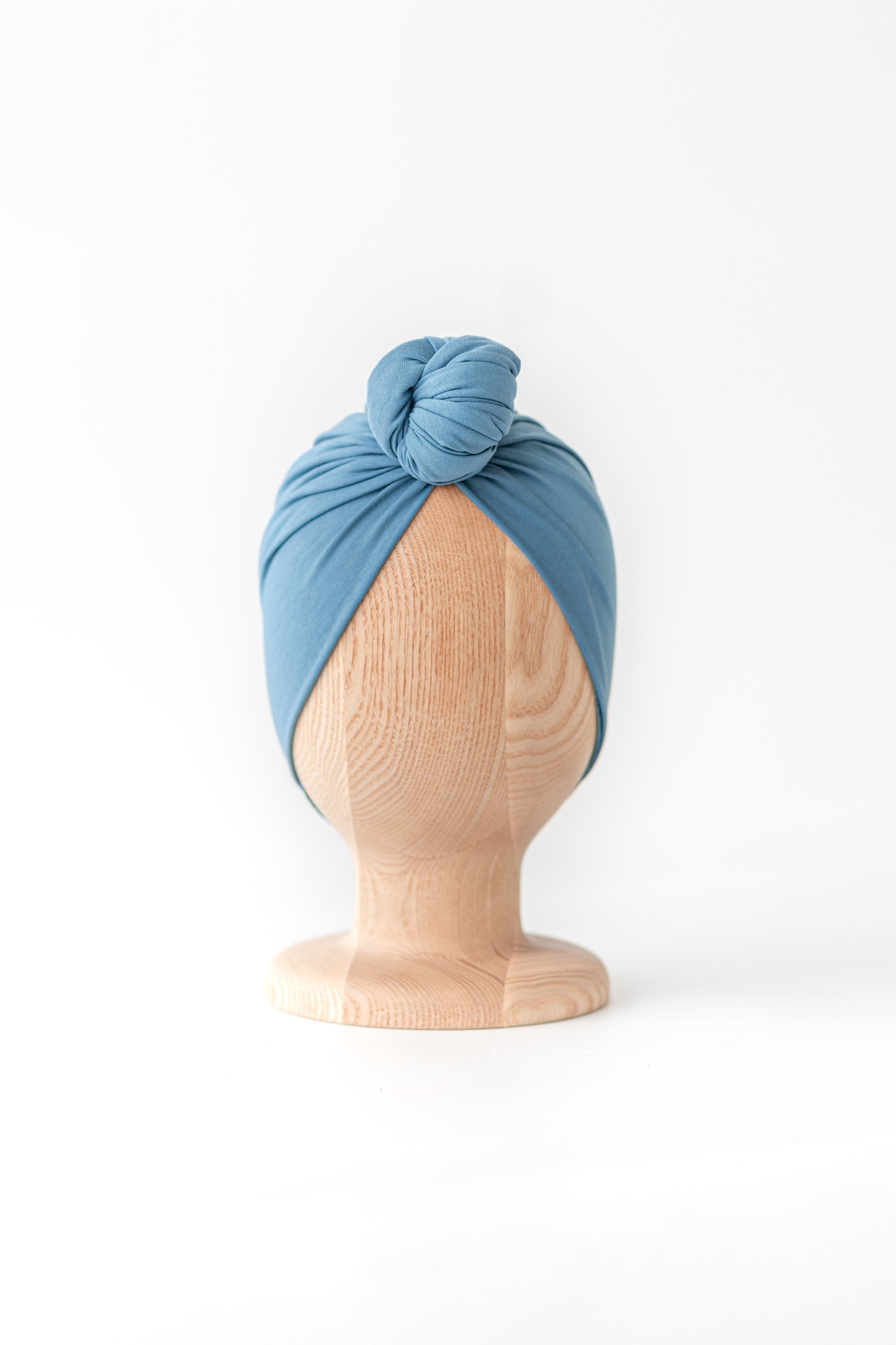 Turban No.2 Bamboo Light China Blue