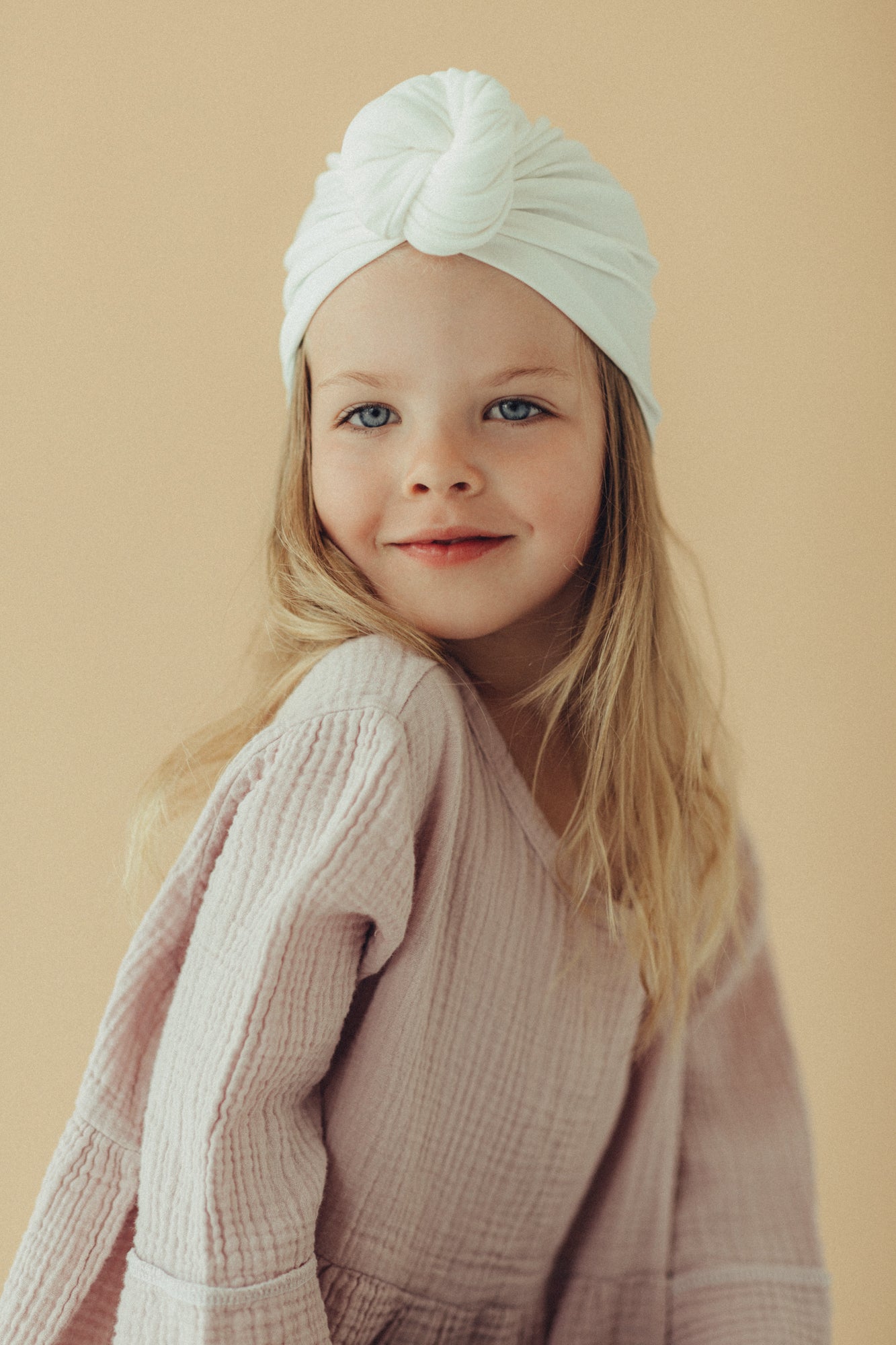 Turban No.2 Bamboo Light Pearl White