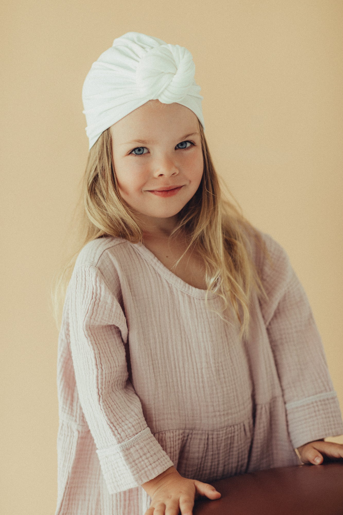 Turban No.2 Bamboo Light Pearl White