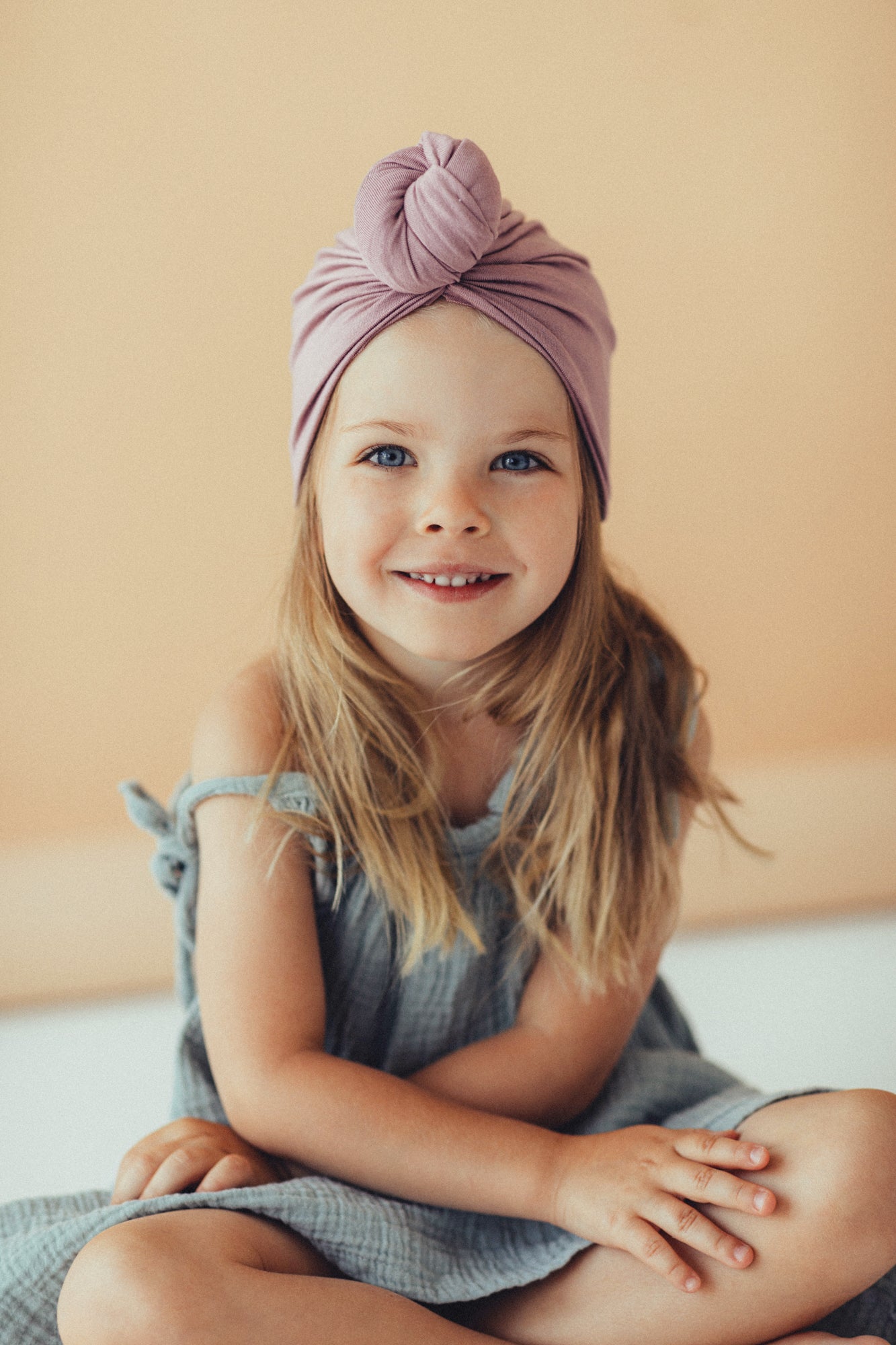 Turban No.2 Bamboo Light Think Pink