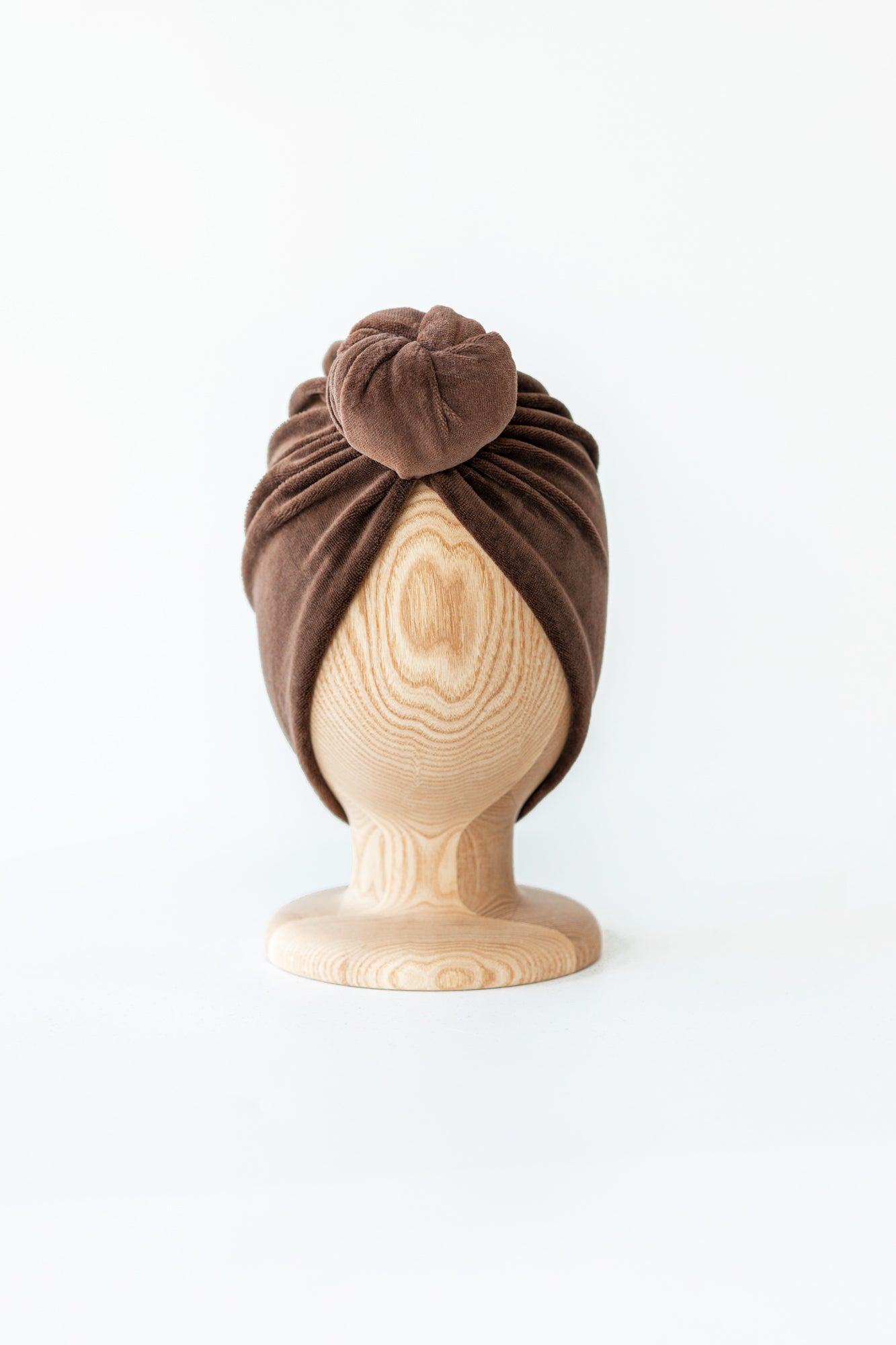 Turban No.2 Velvet Dark Chocolate