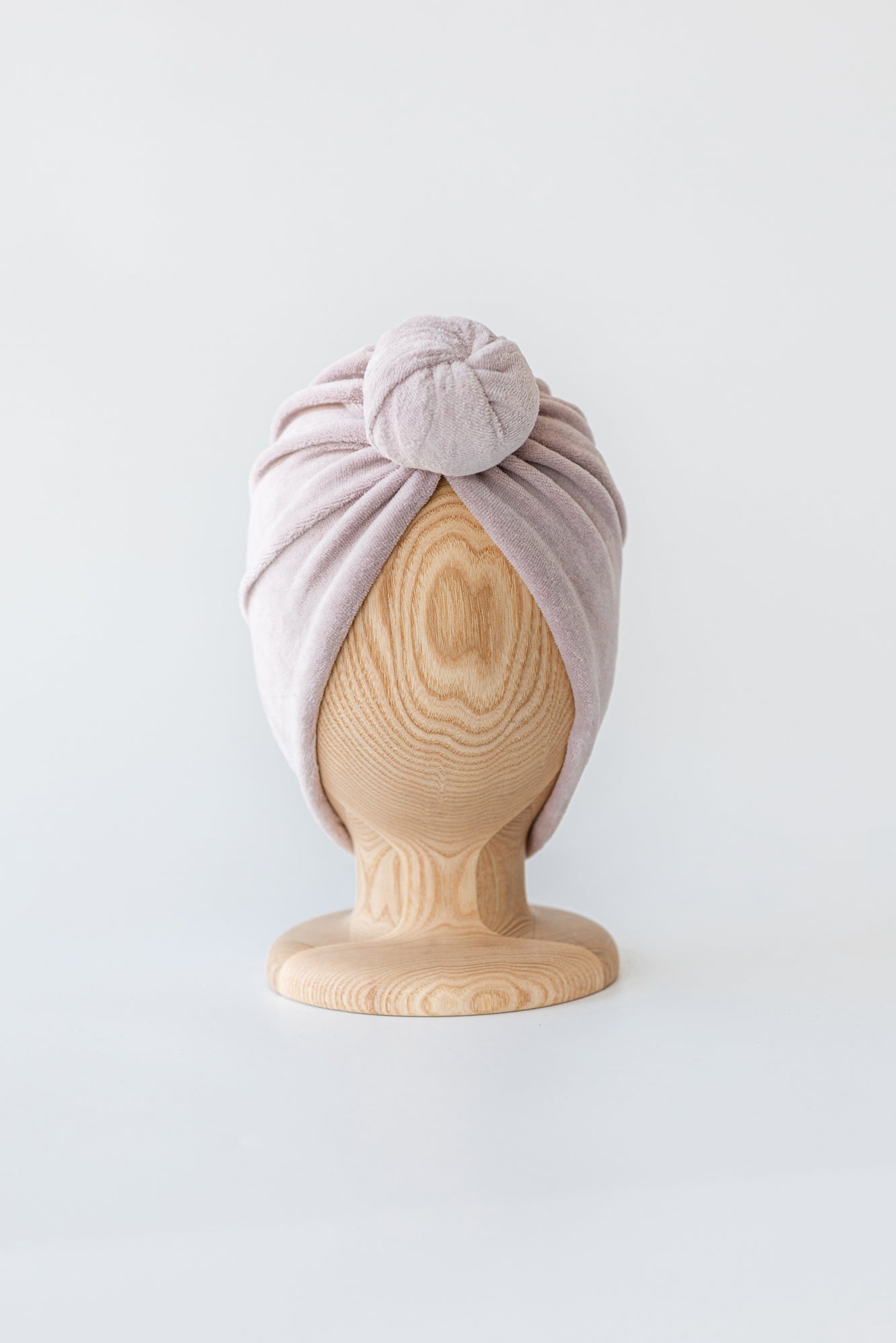 Turban No.2 Velvet Old Pink