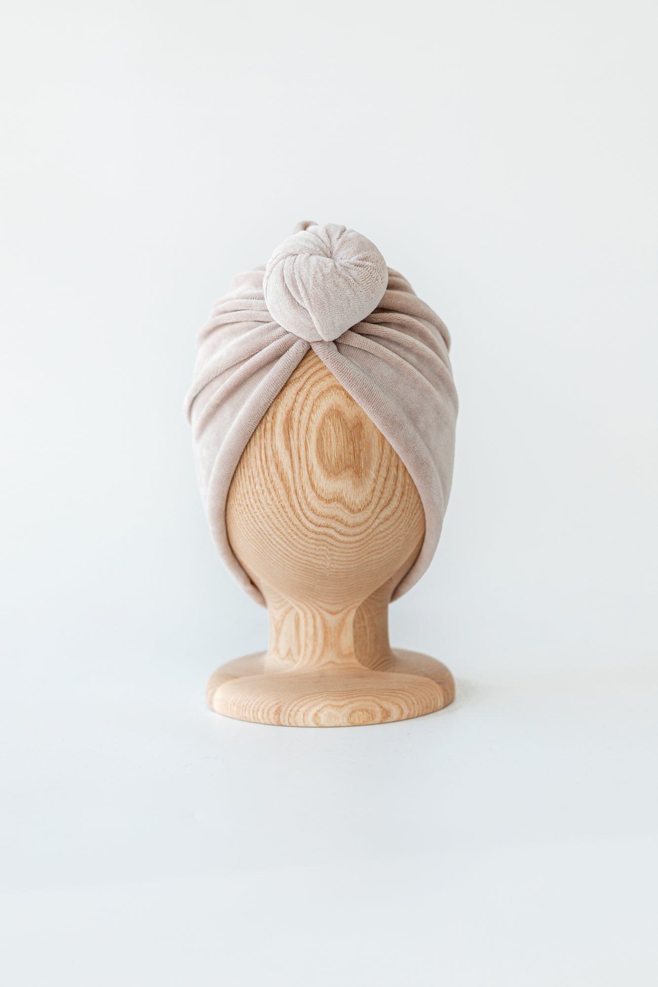 Turban No.2 Velvet Warm Beige