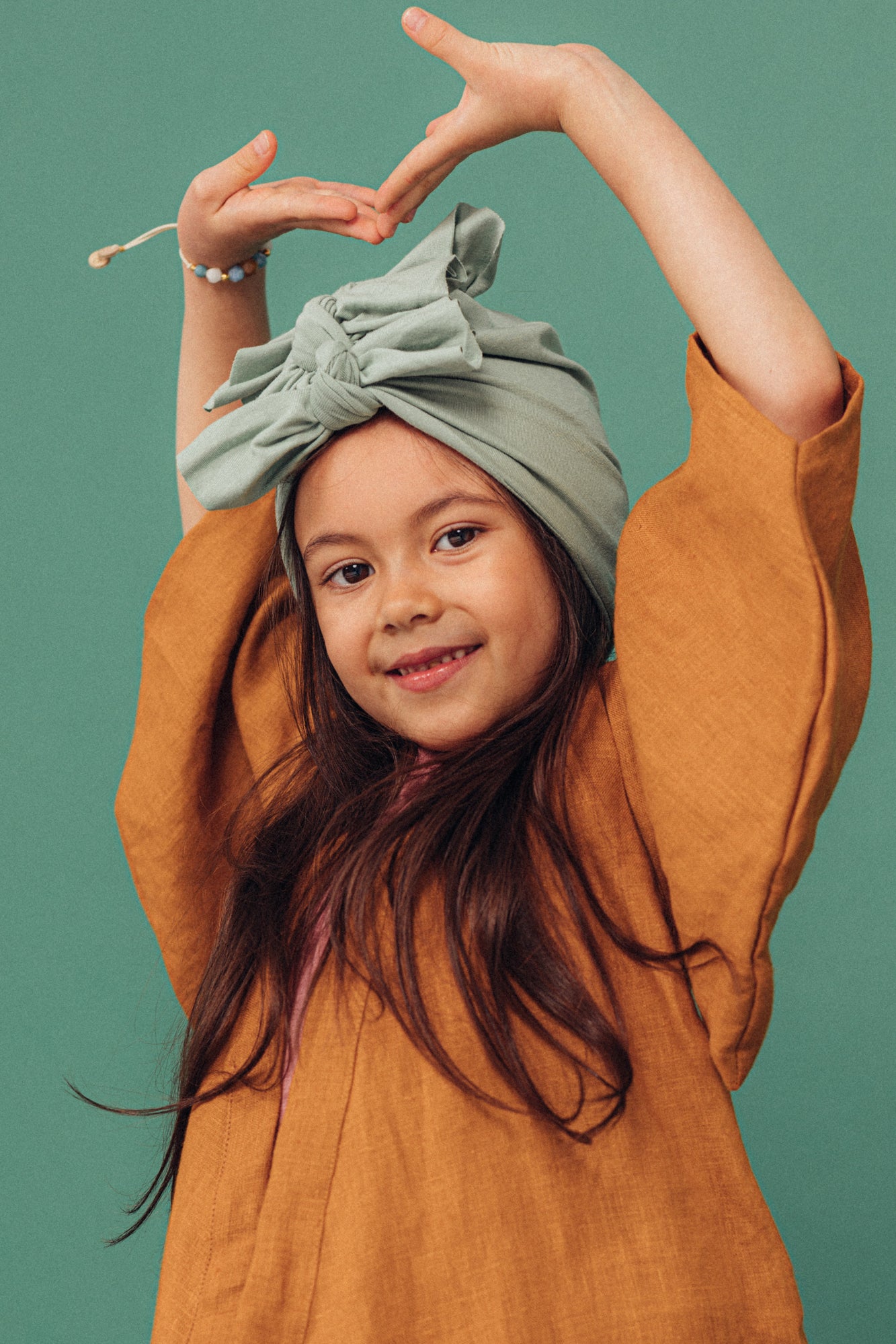 Turban No.3 Organic Vintage Mint