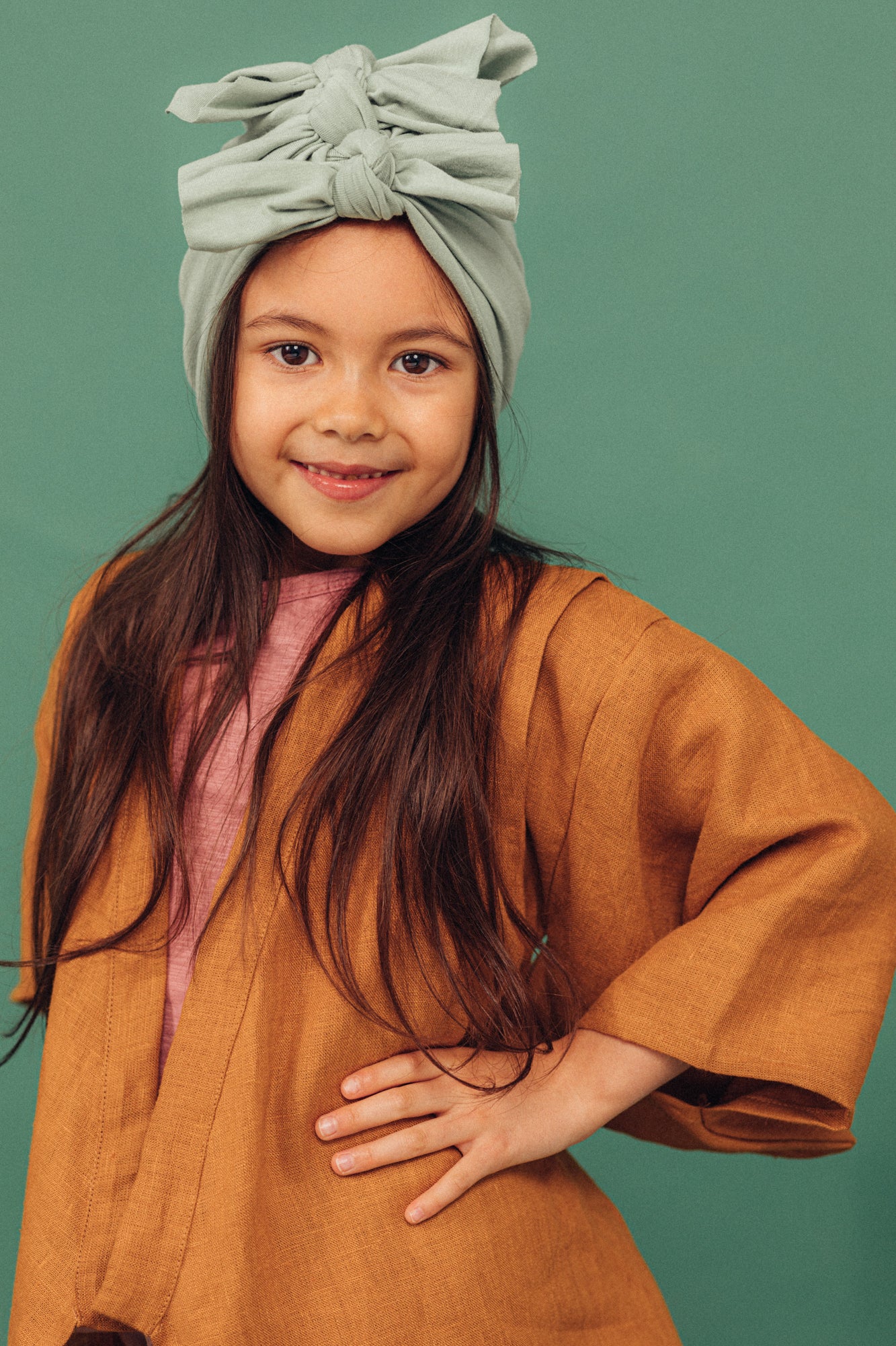 Turban No.3 Organic Vintage Mint