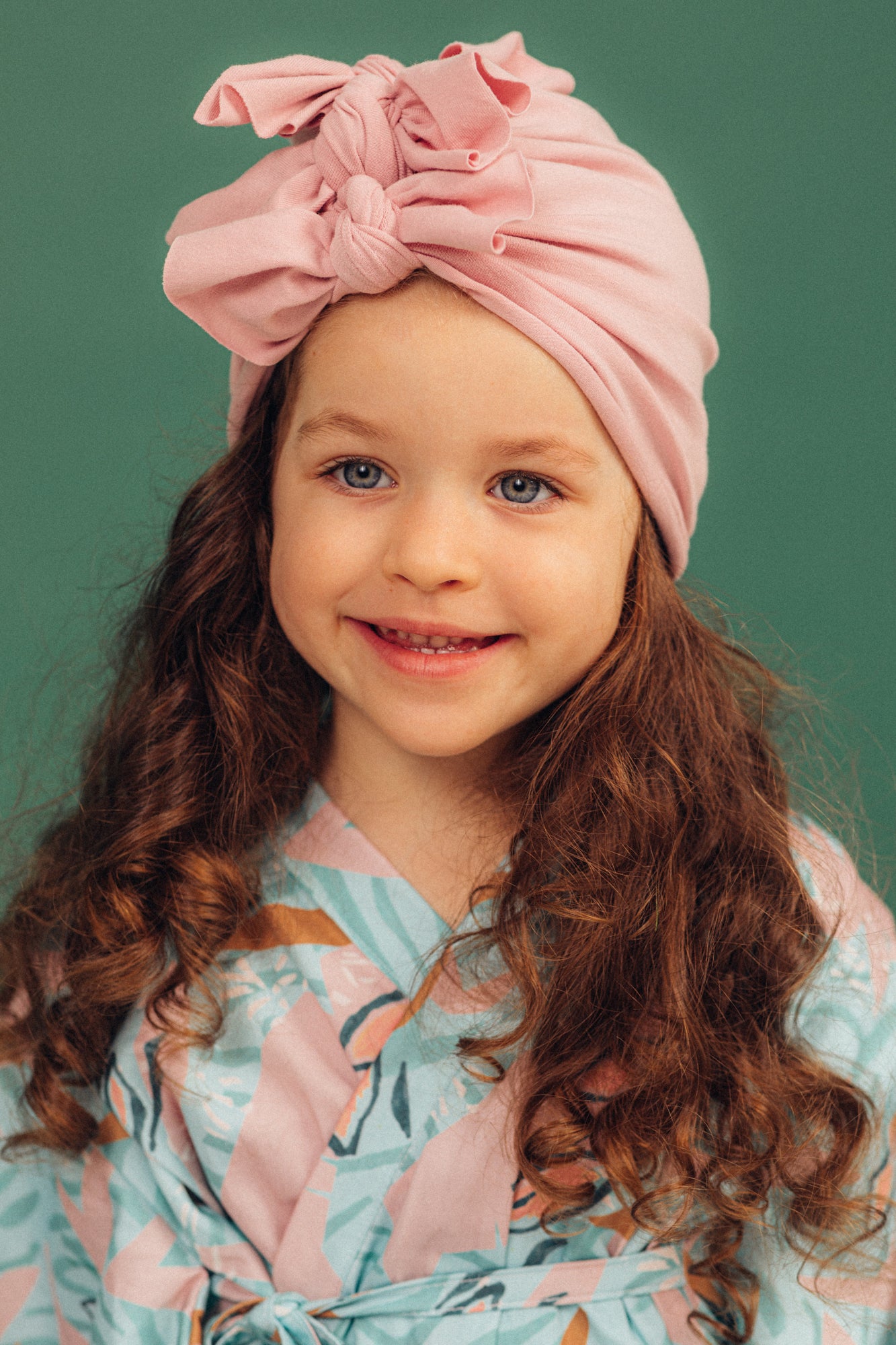 Turban No.3 Organic Vintage Rose