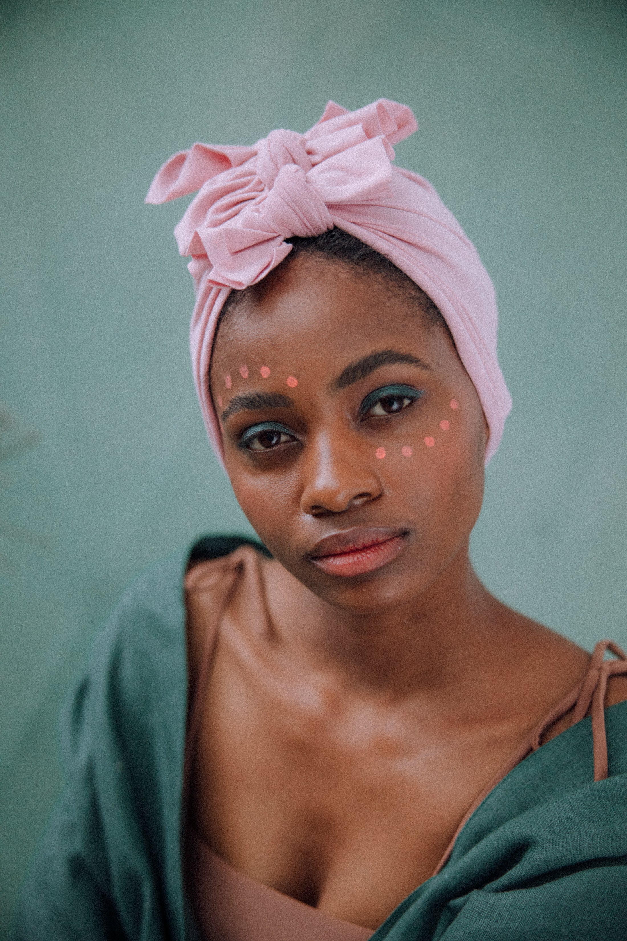 Turban No.3 Organic Vintage Rose