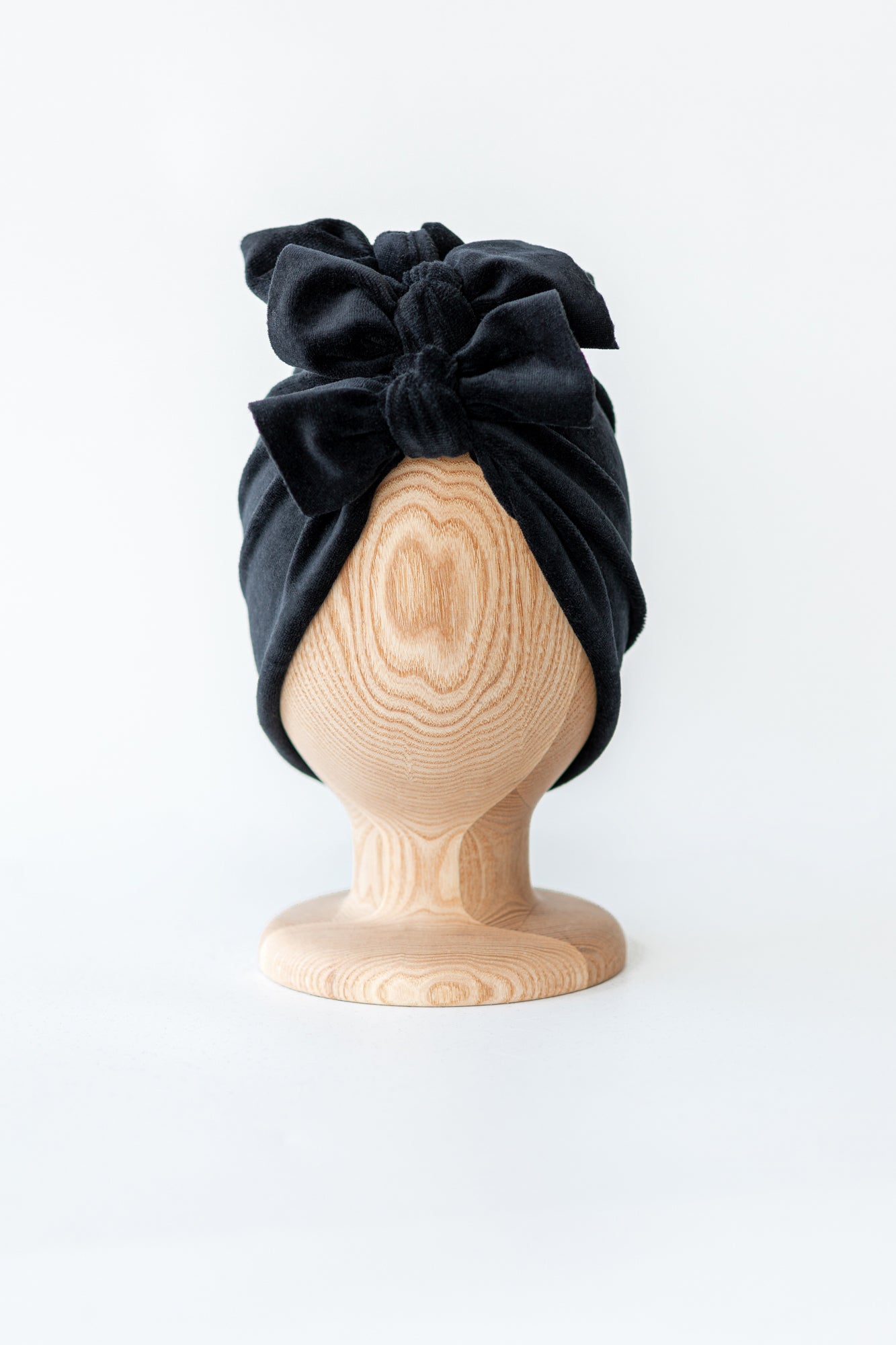 Turban No.3 Velvet Black Diamond