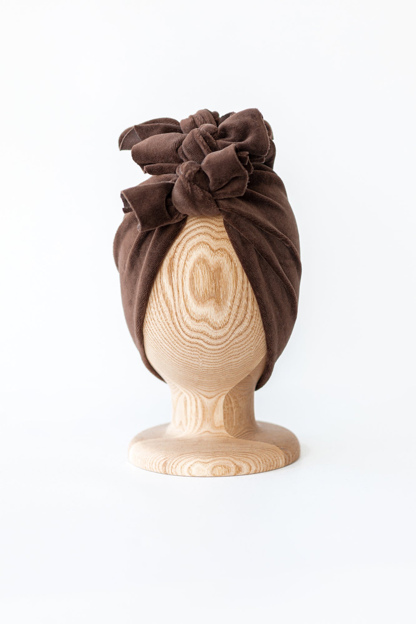 Turban No.3 Velvet Dark Chocolate