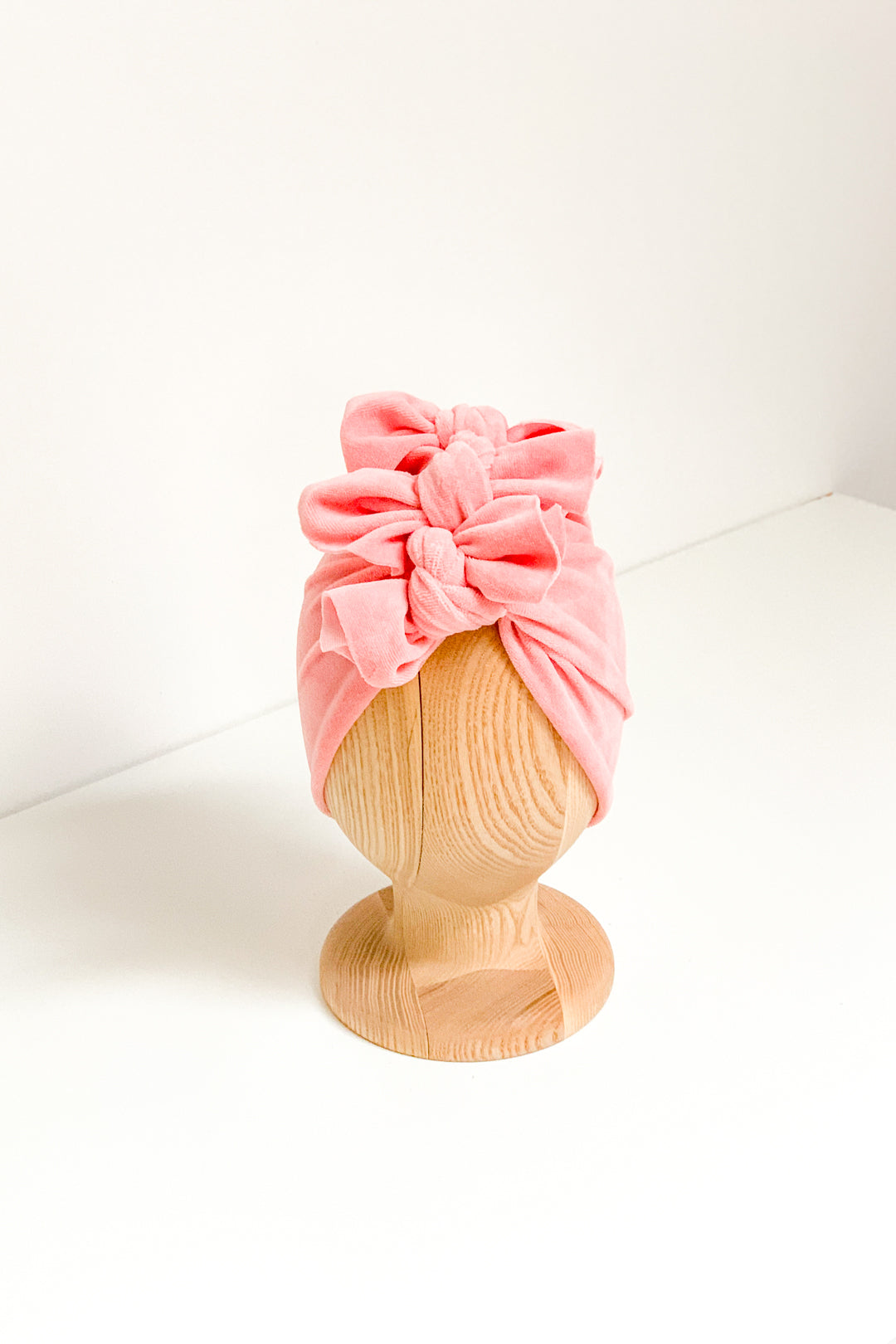 Turban No.3 Velvet Watermelon Pink