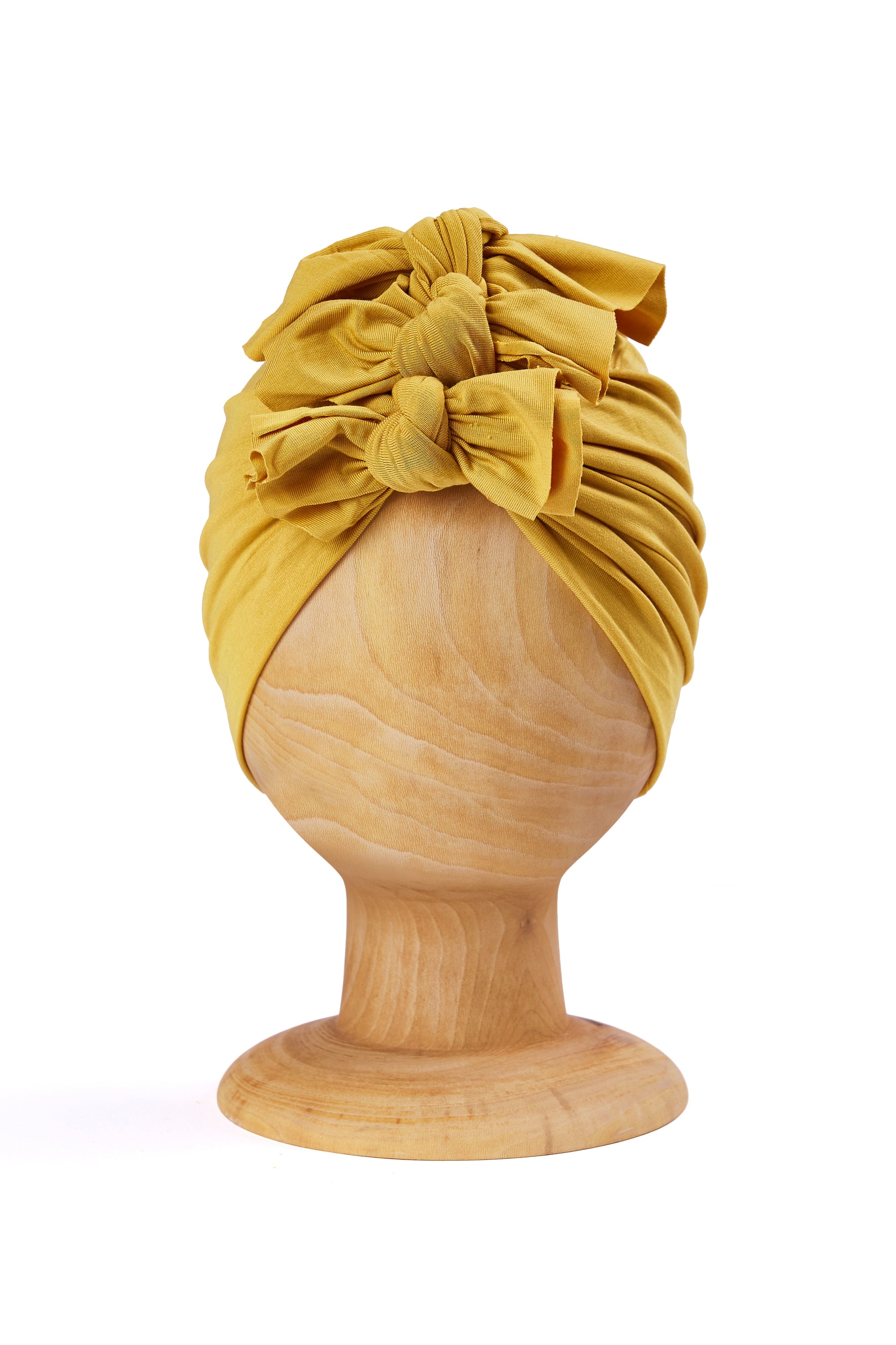 Turban No.3 Bamboo Light Mustard
