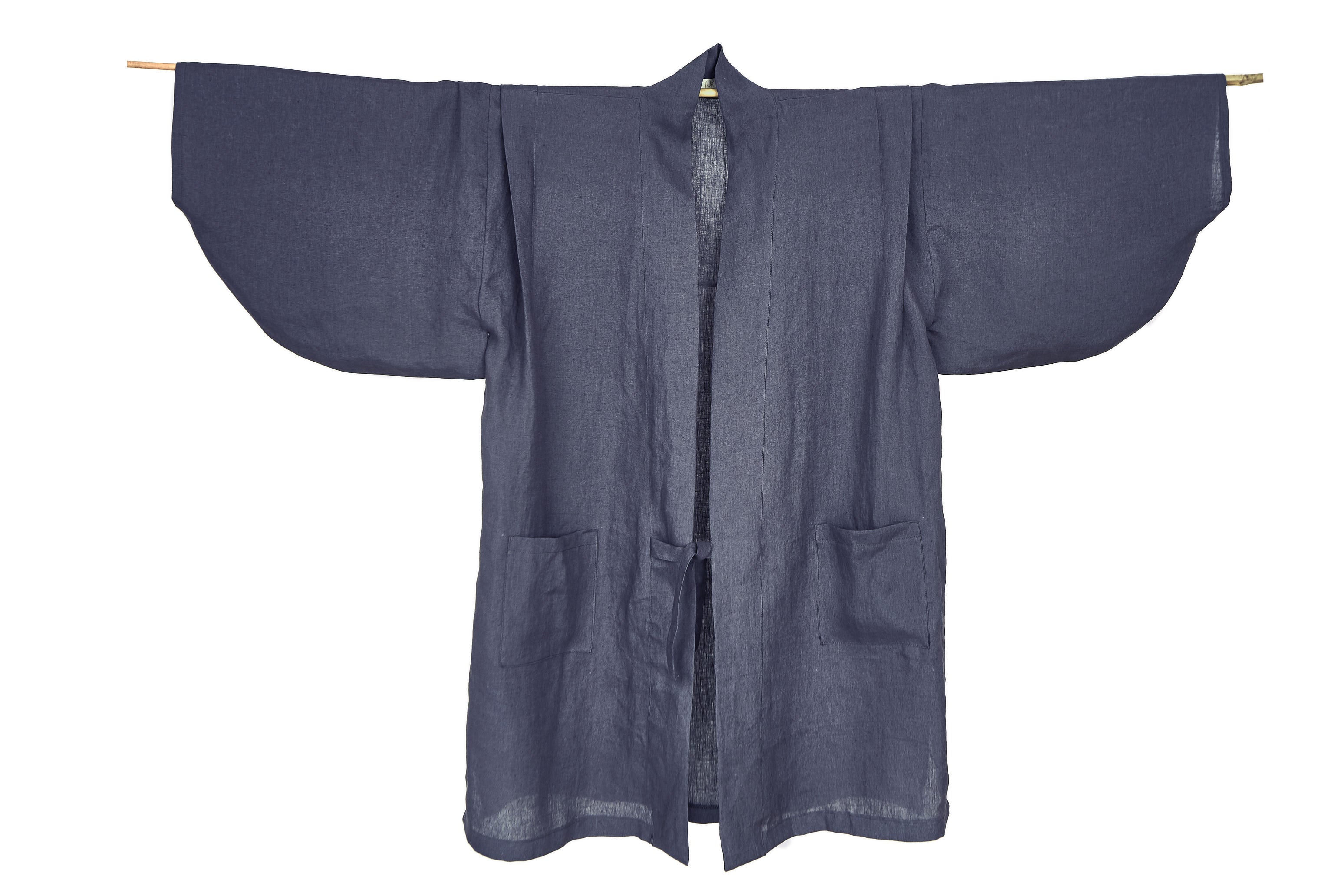 Haori Kimono For Him Linen Denim
