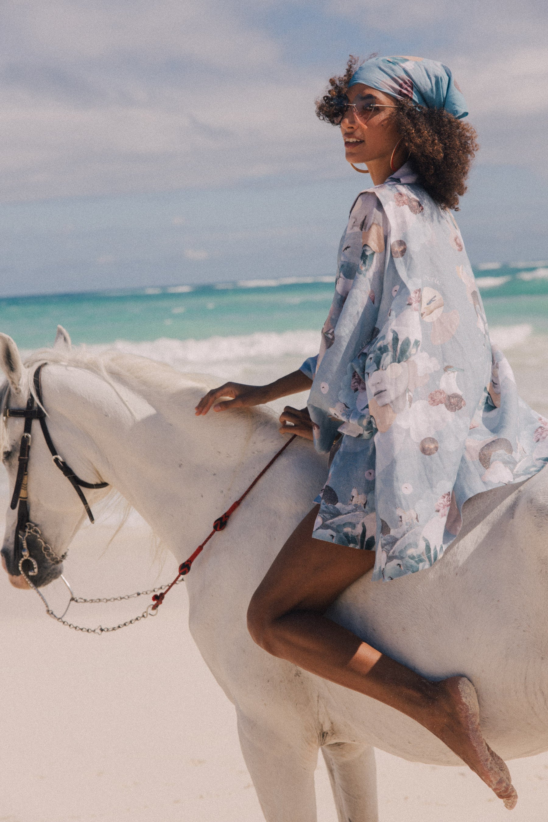 Haori Kimono Mente Aperta Blue